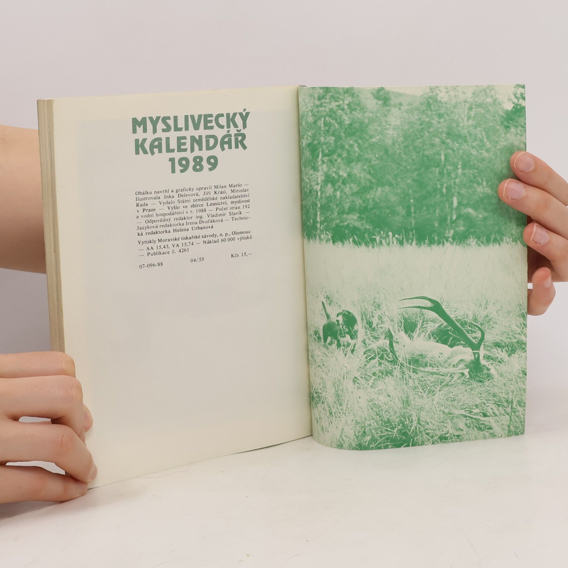 Kolektiv autorů Myslivecký kalendář 1989