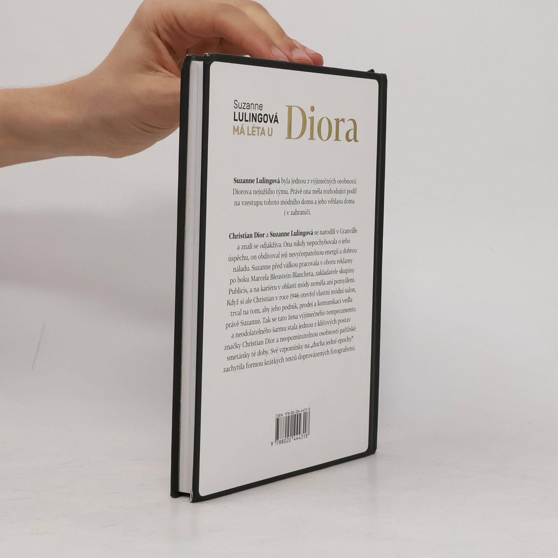 Suzanne Luling Má léta u Diora. Duch jedné epochy