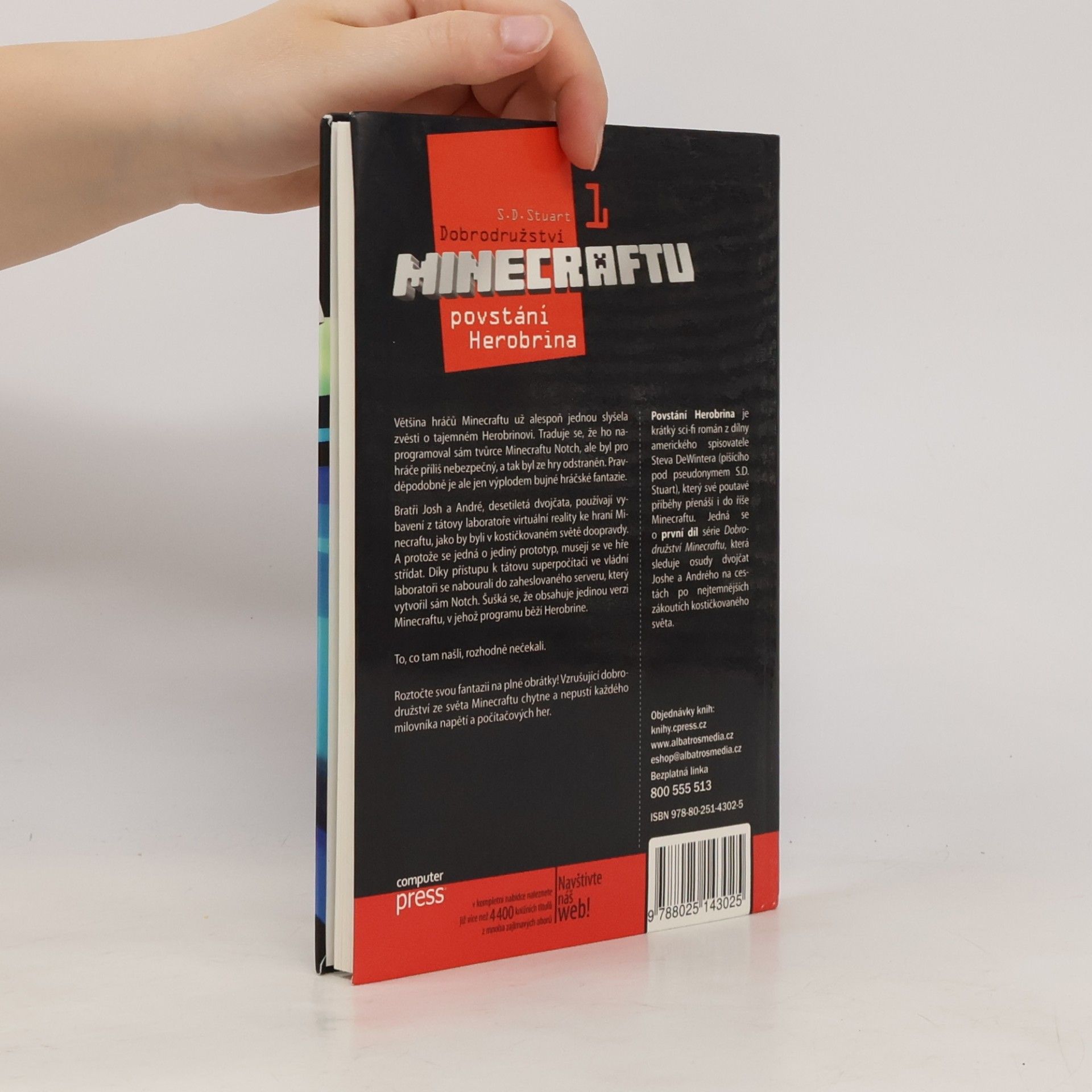 Stuart Dean Dobrodružství Minecraftu I. Povstání Herobrina