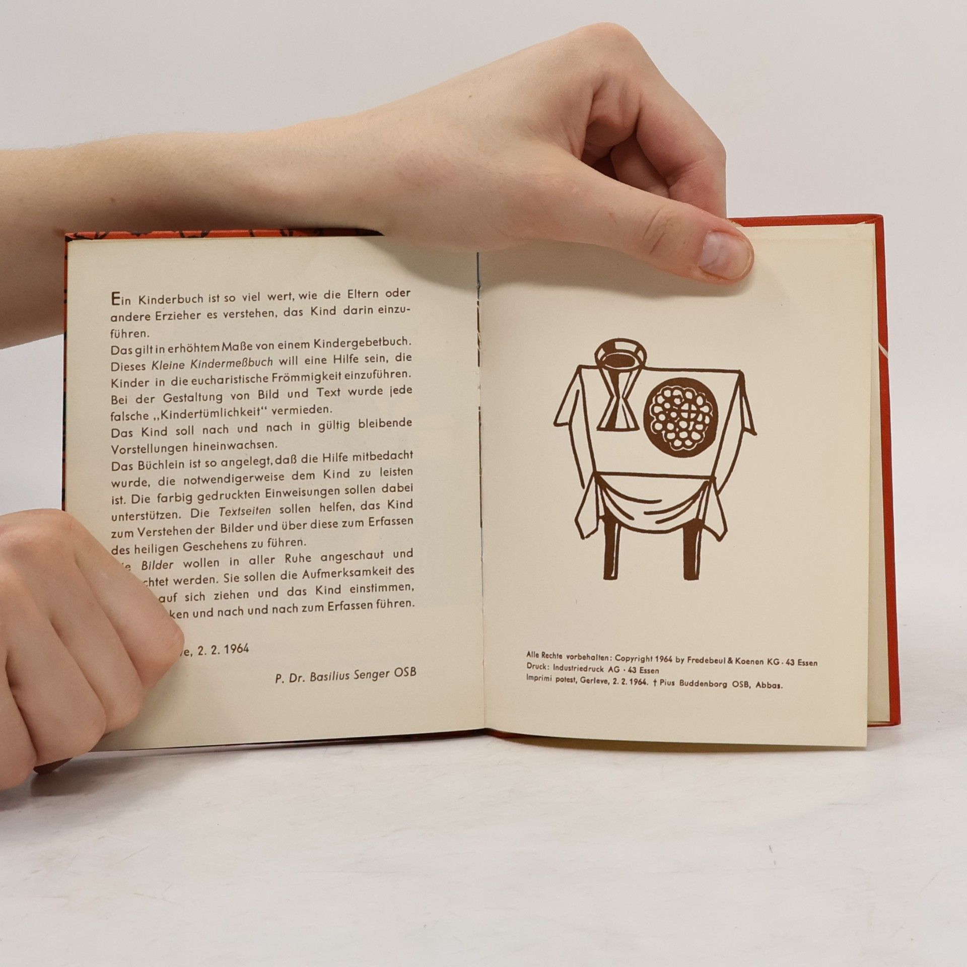 Basilien Senger Kleines Kindermessbuch