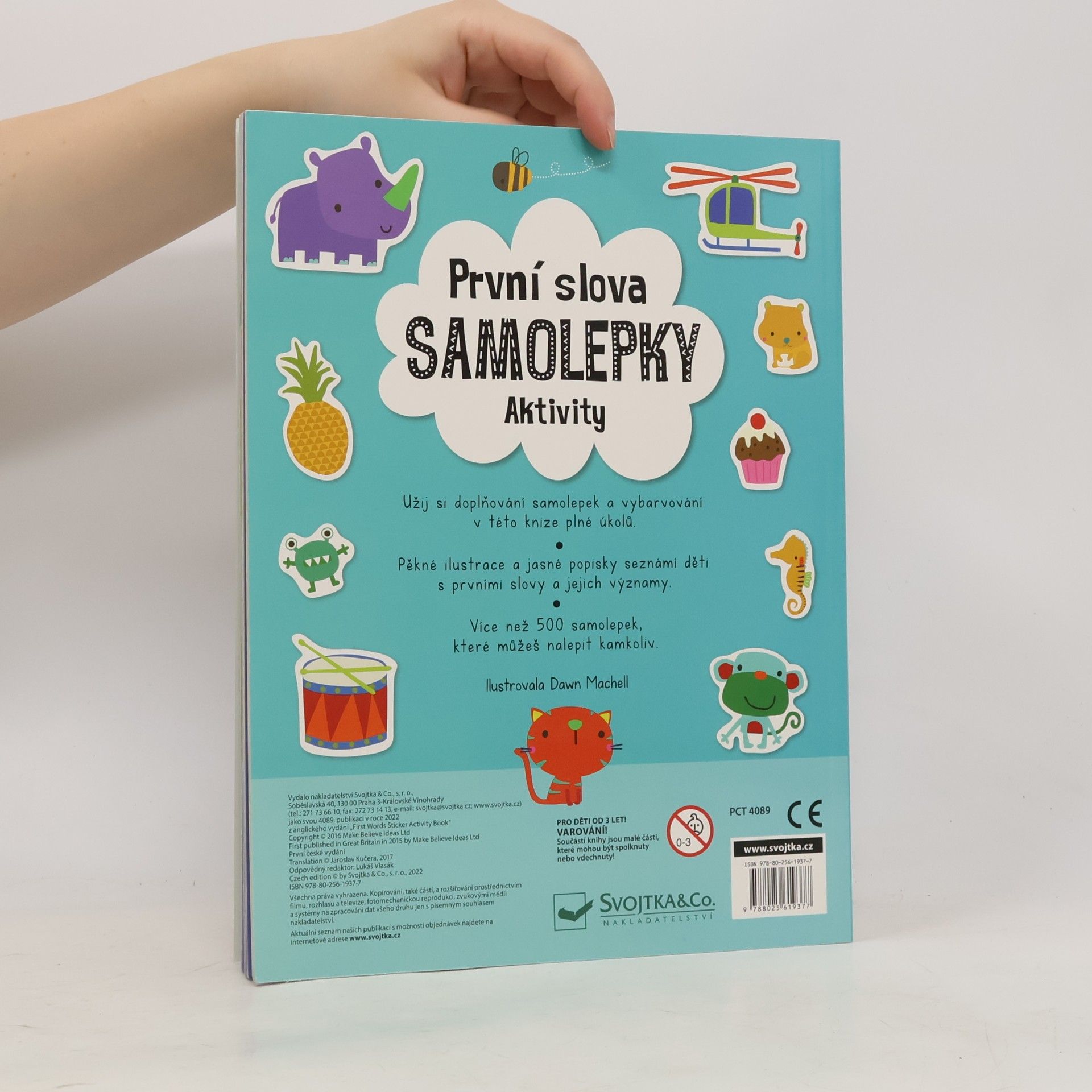 Dawn Machell První slova: Samolepky