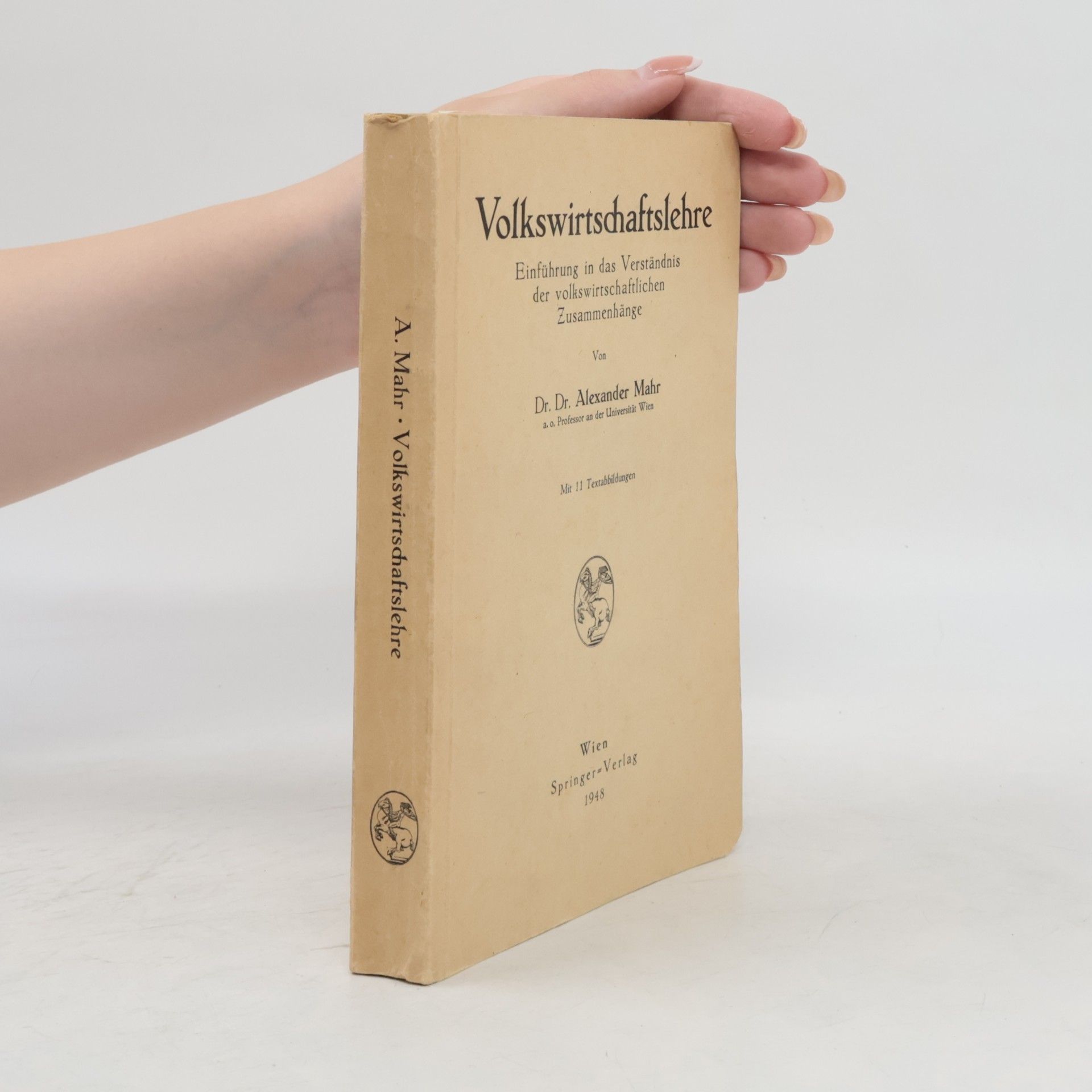 Alexander Mahr Volkswirtschaftslehre