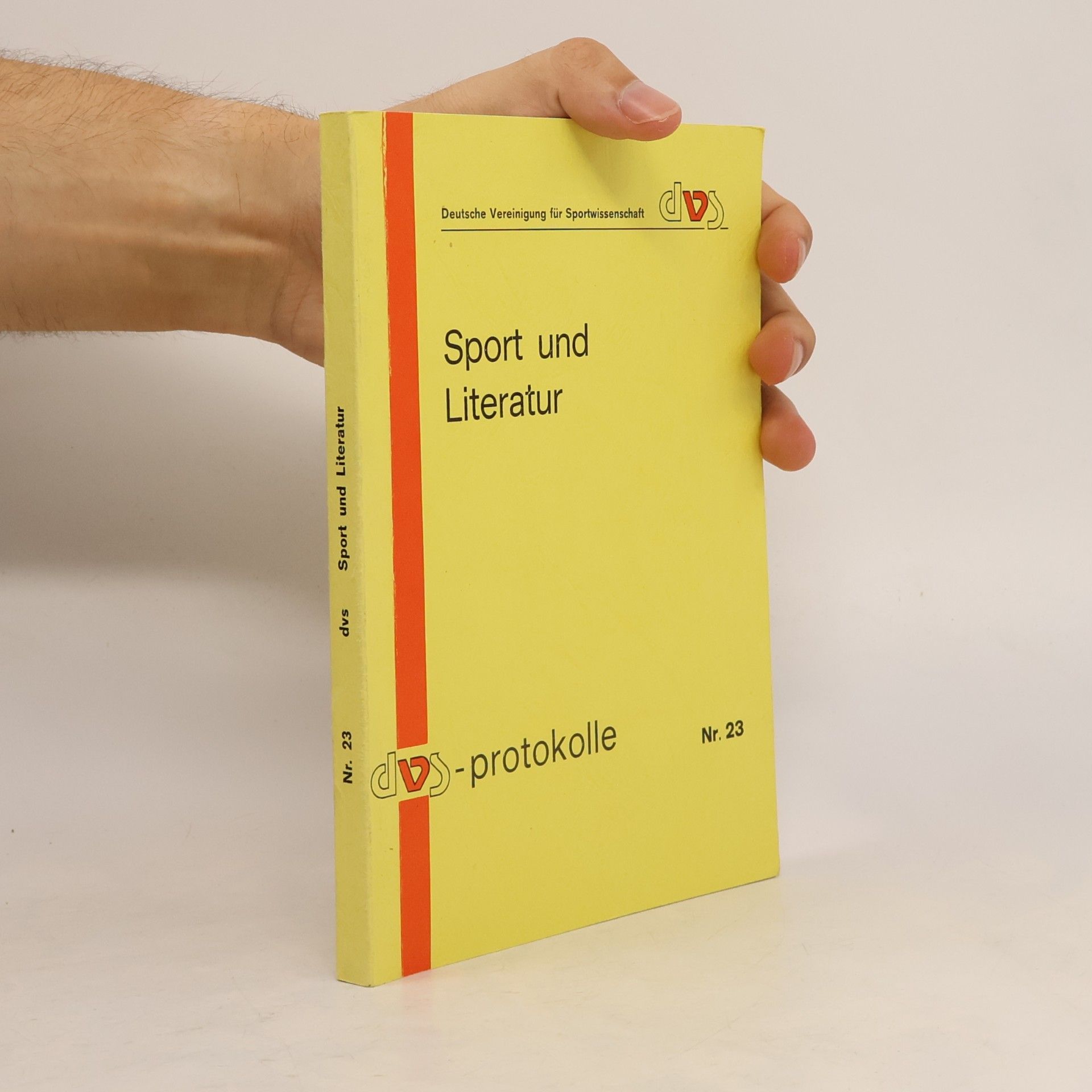 Nanda Fischer dvs-Protokolle - 23: Sport und Literatur