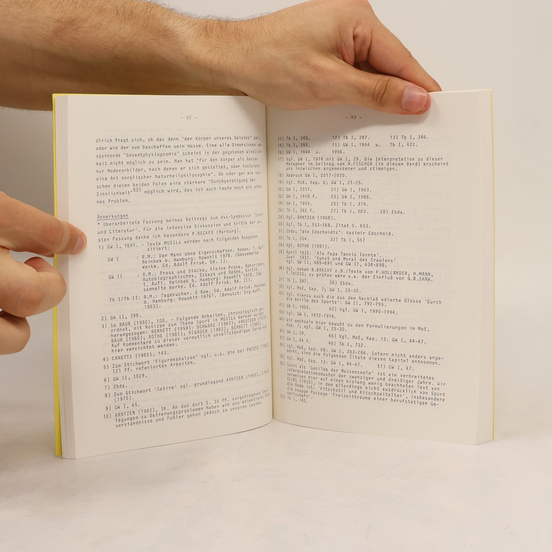 Nanda Fischer dvs-Protokolle - 23: Sport und Literatur