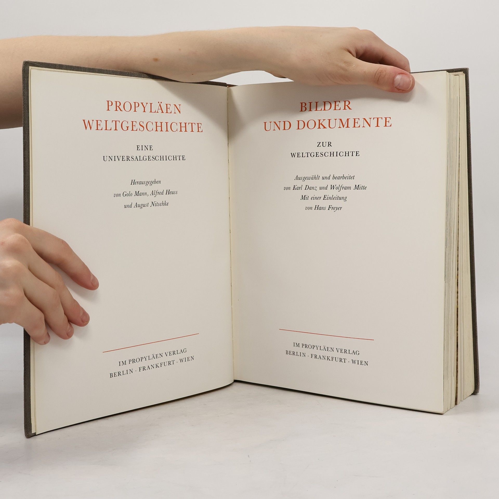 Autorenkollektiv Propylaen Weltgeschichte Bilder und Dokumente