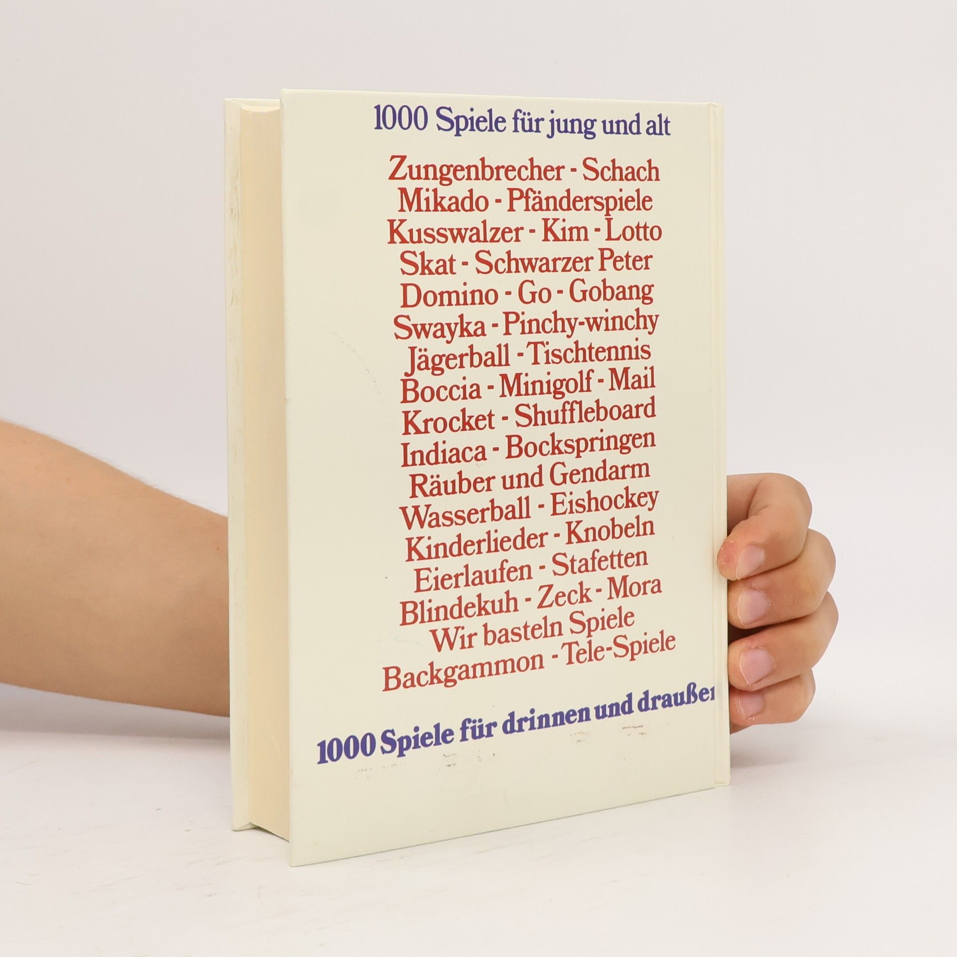 Roland Gööck Das grosse Buch der Spiele
