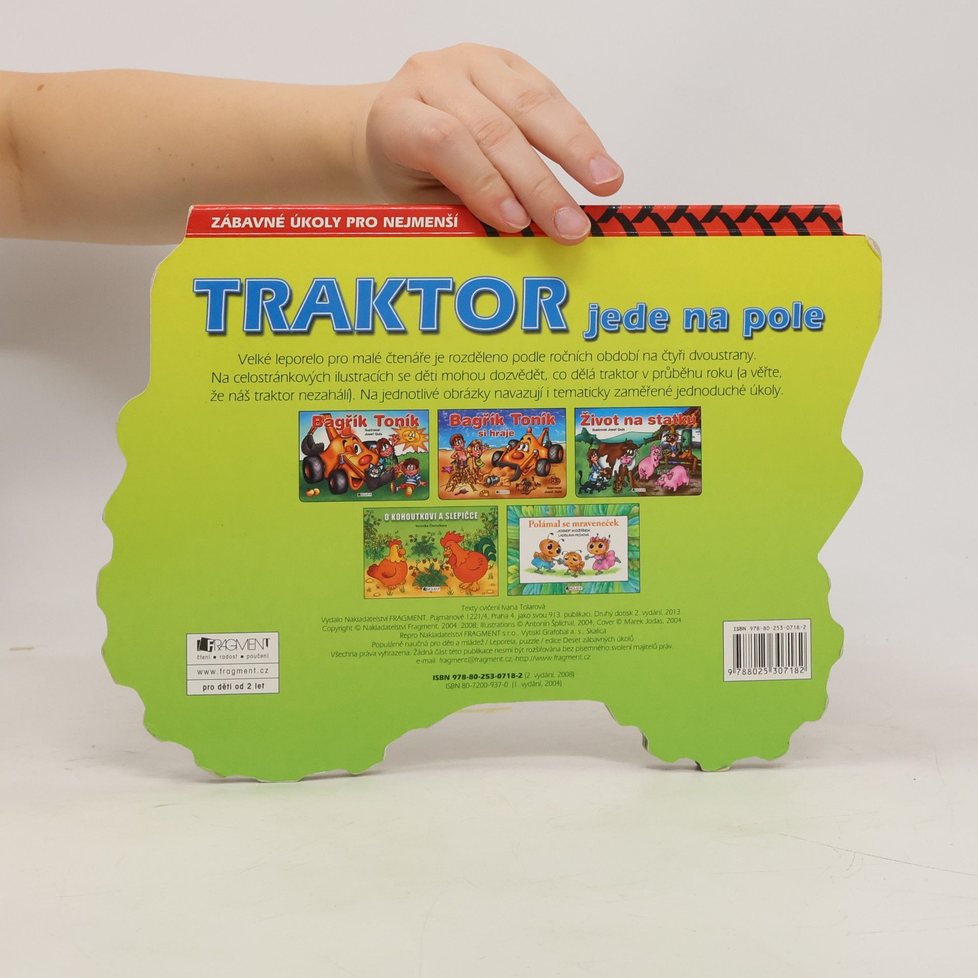 Antonín Šplíchal Traktor jede na pole