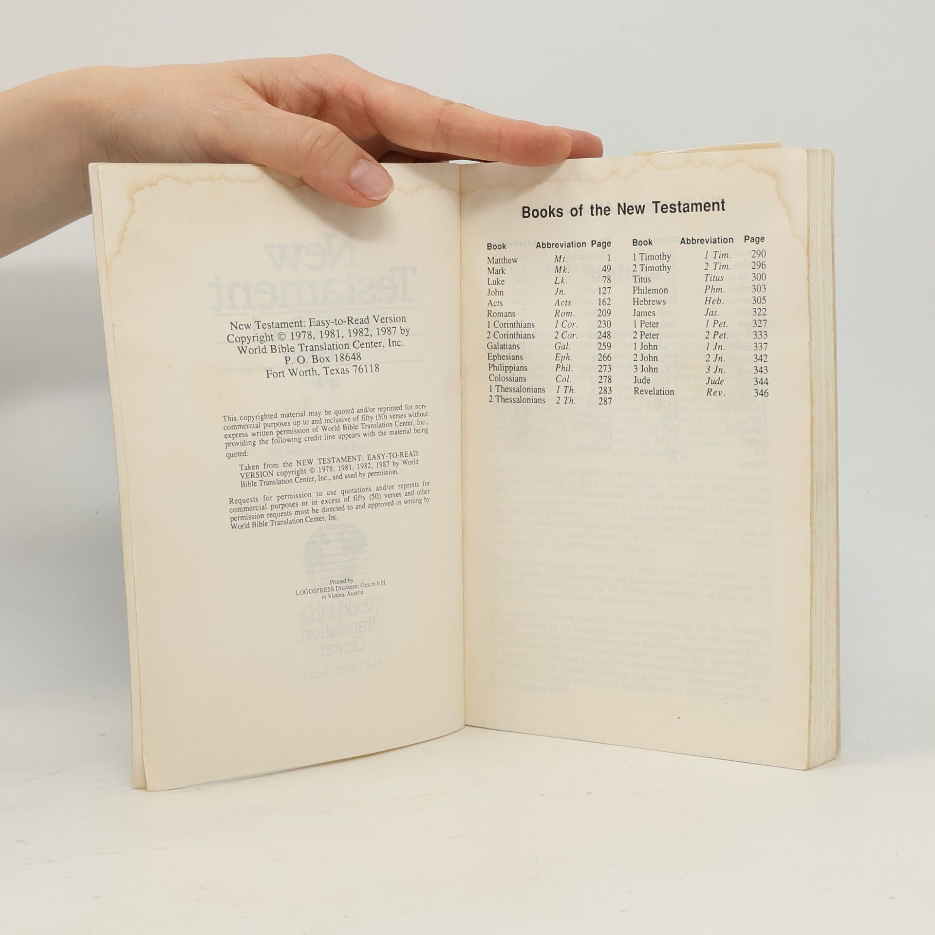 Autorenkollektiv New testament: Easy-to-Read Version