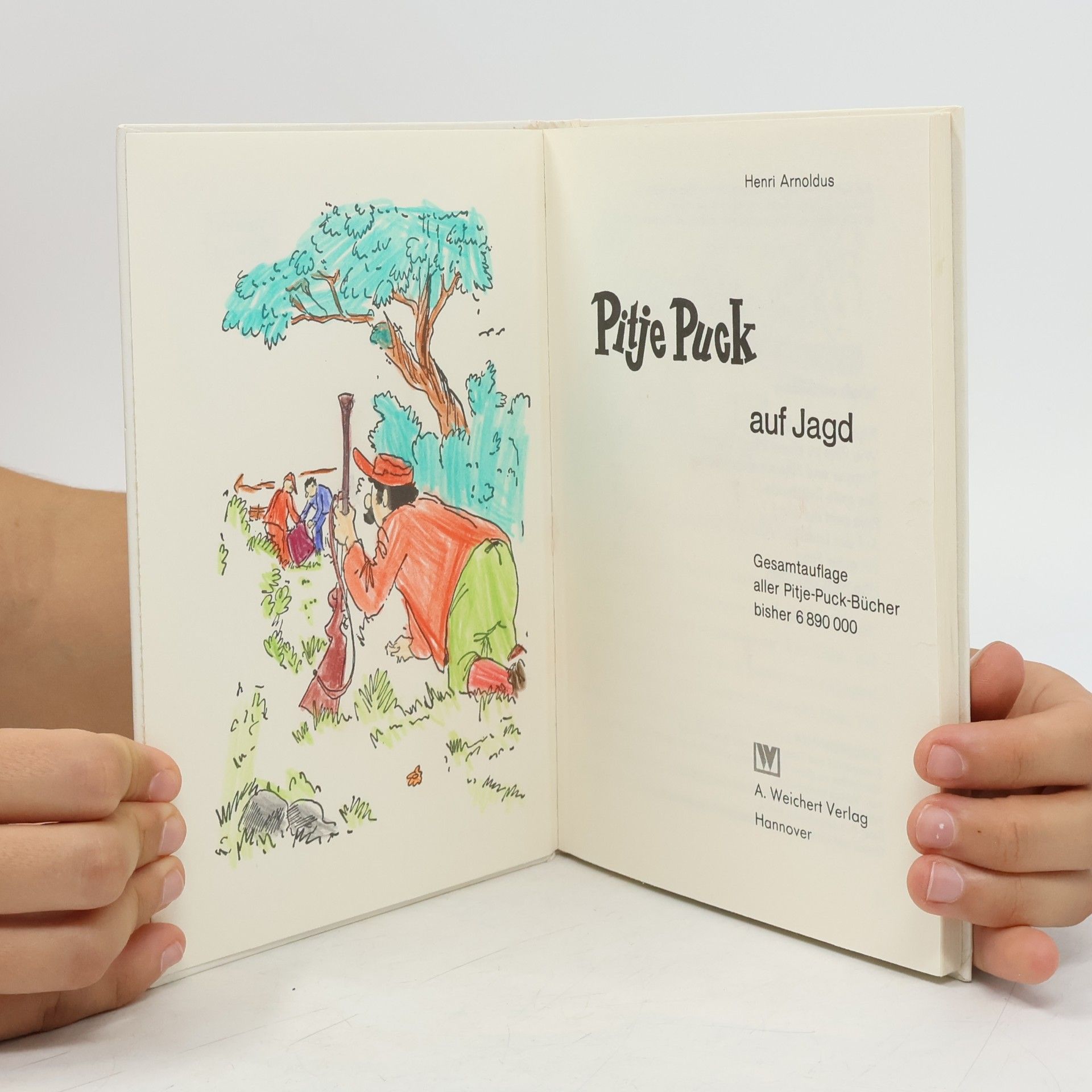 Henri Arnoldus Pitje Puck auf Jagd