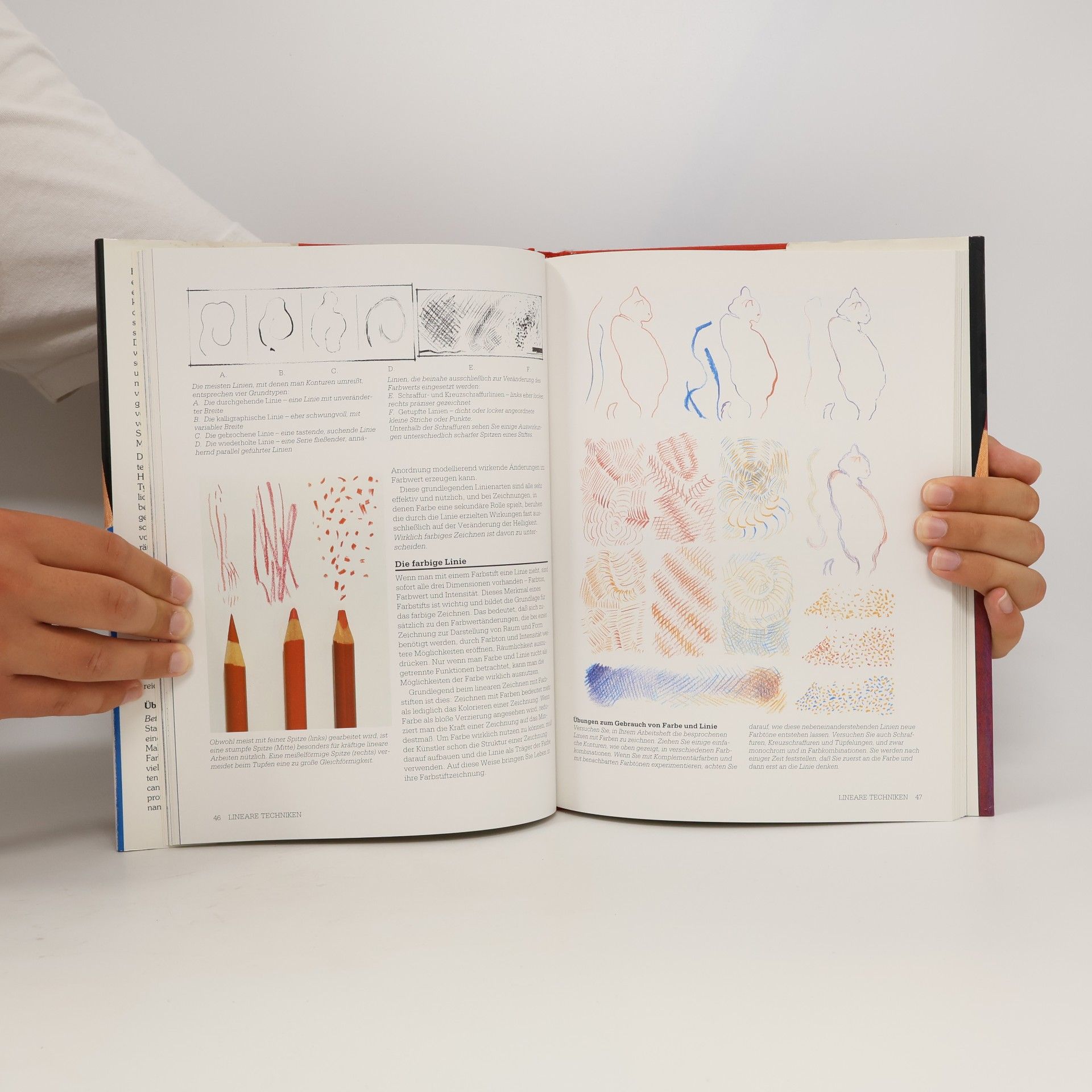 Bet Borgeson DuMont's Handbuch der Malerei mit Farbstiften
