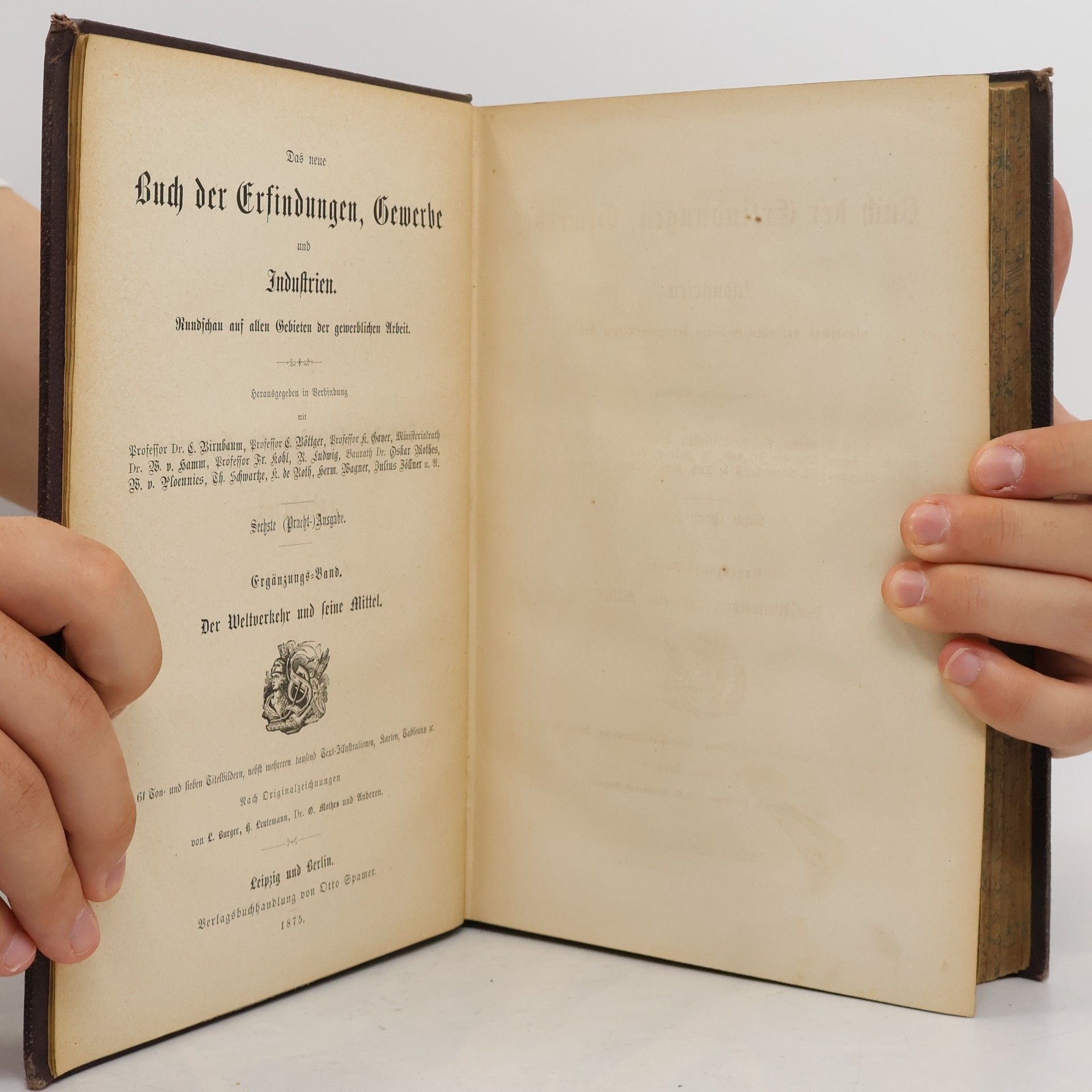 Kolektiv autorů Das Buch der Erfindungen, Gewerbe und Industrien