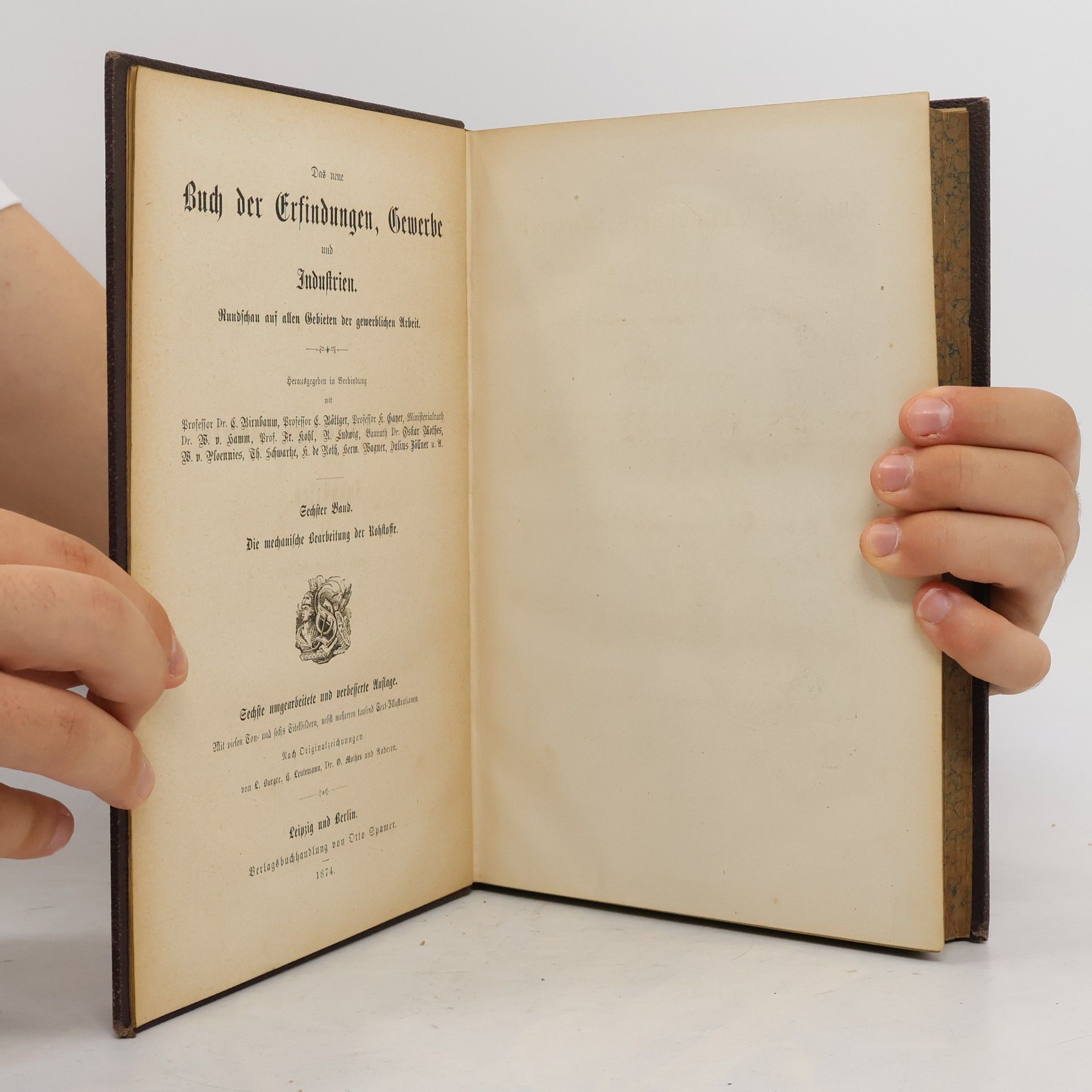 Kolektiv autorů Buch der Erfindungen, Gewerbe und Industrien
