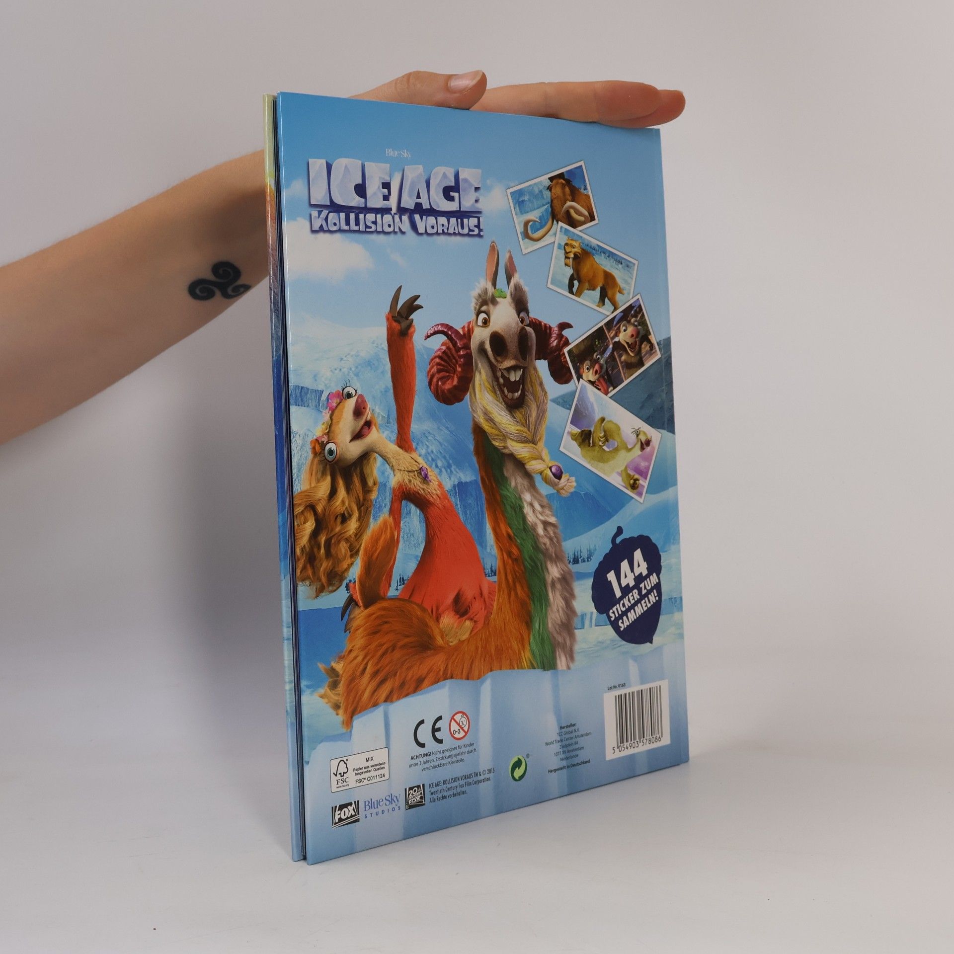 Autores varios Ice Age Kollision Voraus! Sticker album
