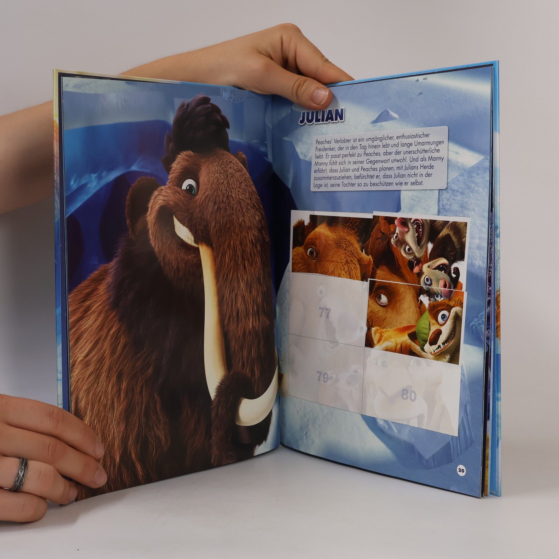 Autores varios Ice Age Kollision Voraus! Sticker album