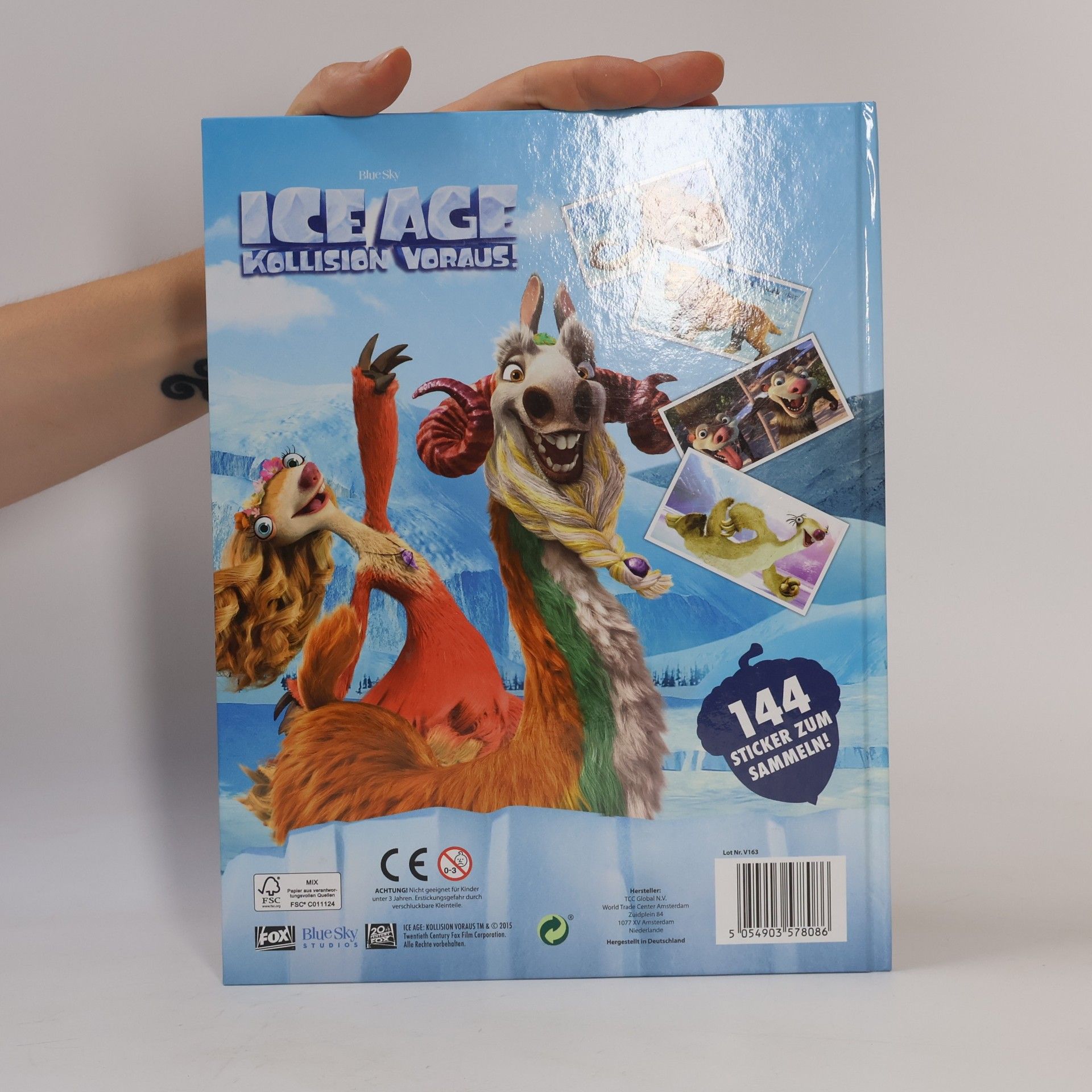 Autores varios Ice Age Kollision Voraus! Sticker album