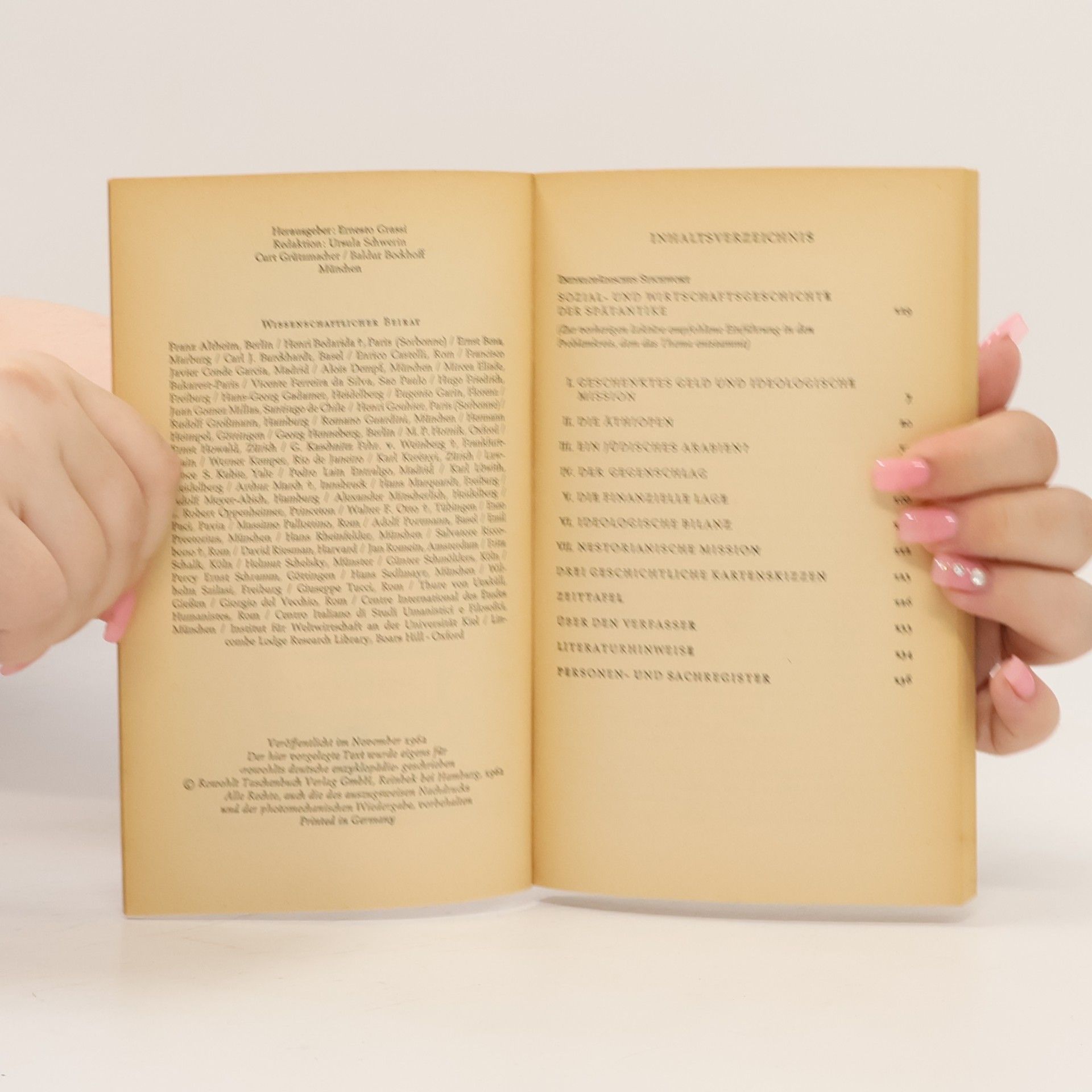 Franz Altheim Entwicklungshilfe im Altertum