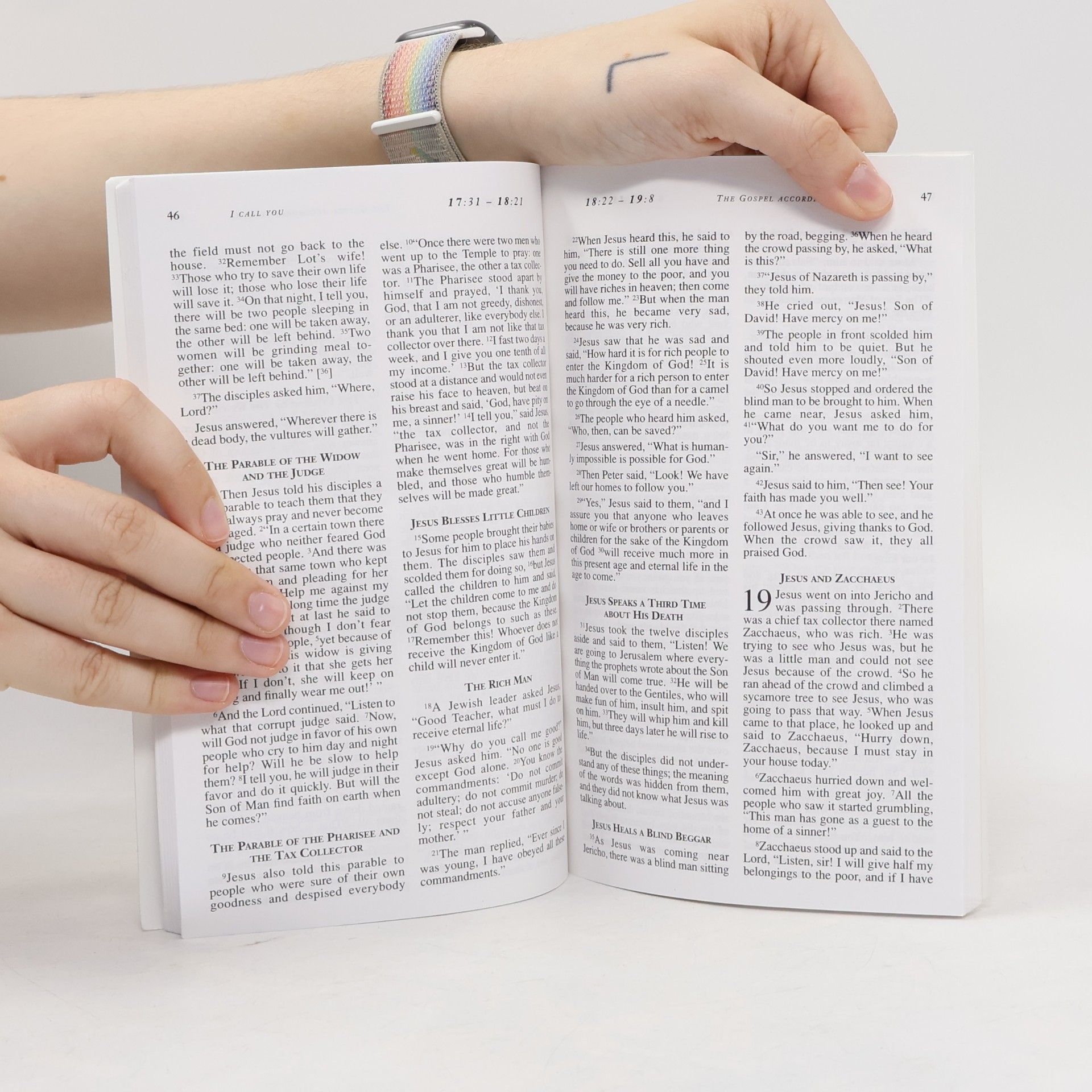 Auteurscollectief I call you : Master, where do you live? Come and see : Gospel of Luke, psalms, prayers.