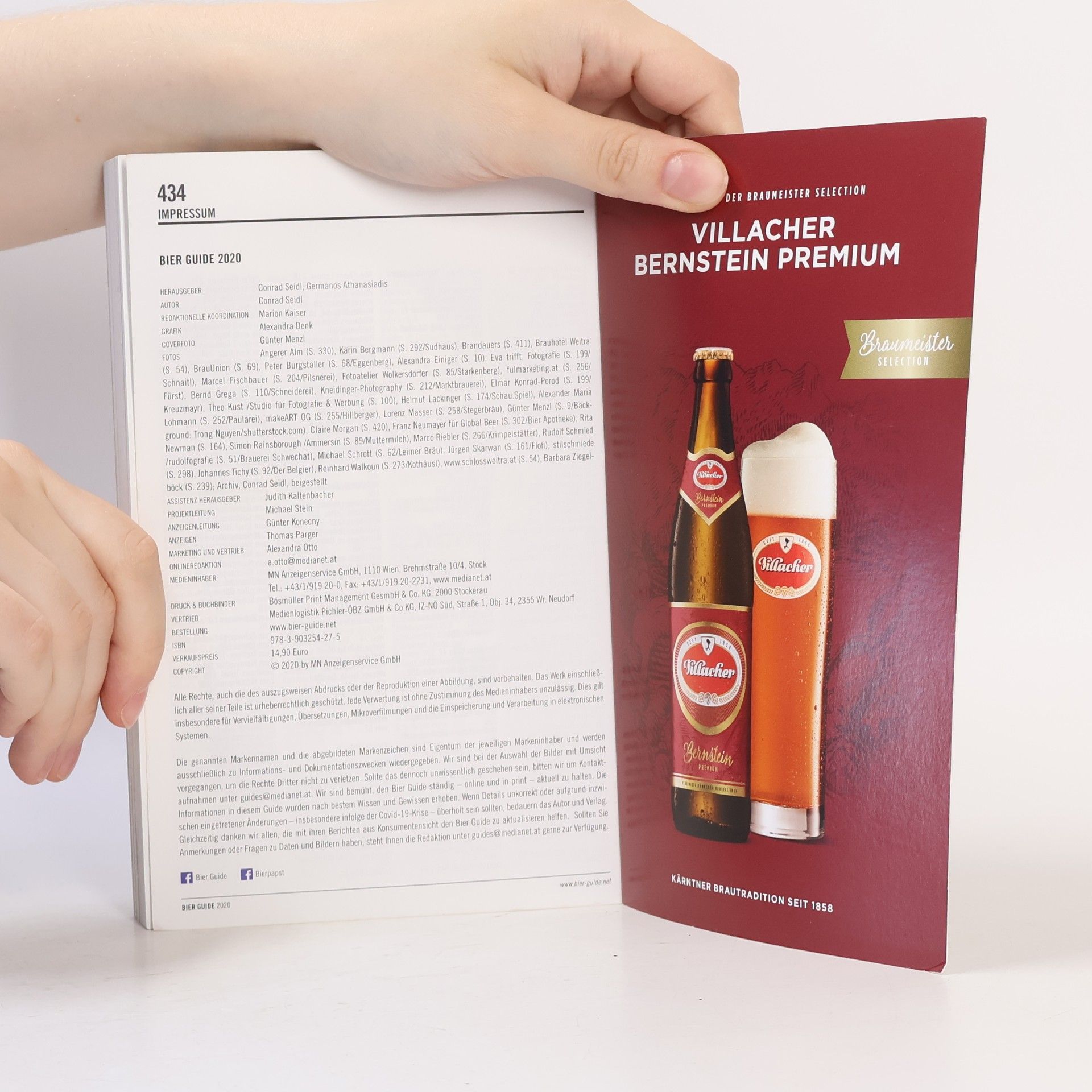 Conrad Seidl Bier Guide 2020: Österreichs beste Bierlokale, Biershops und Brauereien