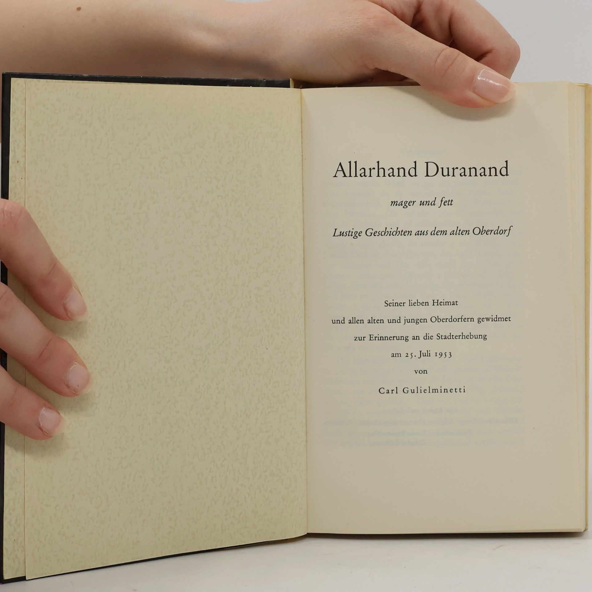 Georg Ried Allerhand und Duranand