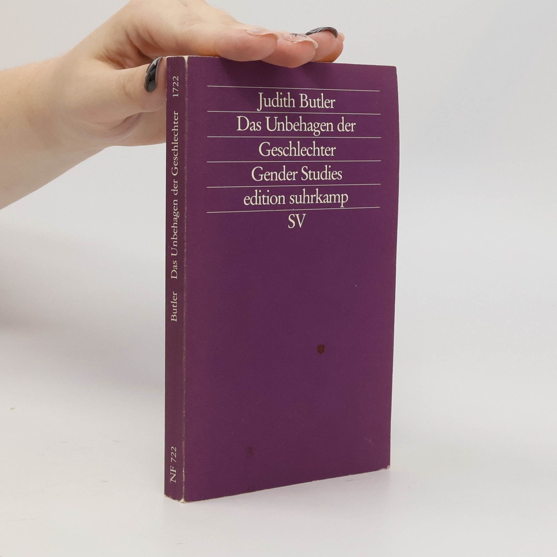 Judith Butler Das Unbehagen der Geschlechter