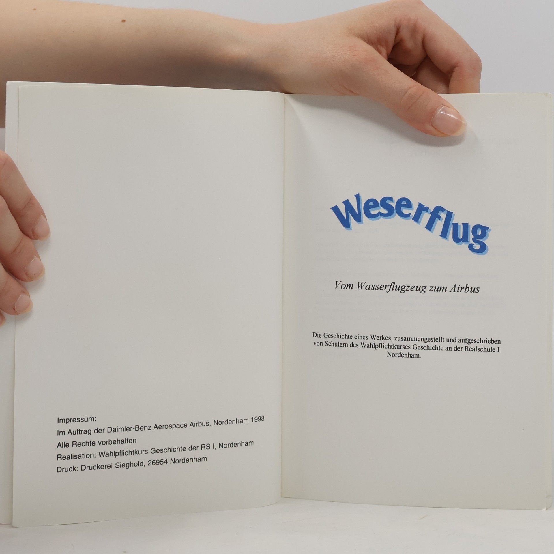 Collectif d'auteurs Weserflug