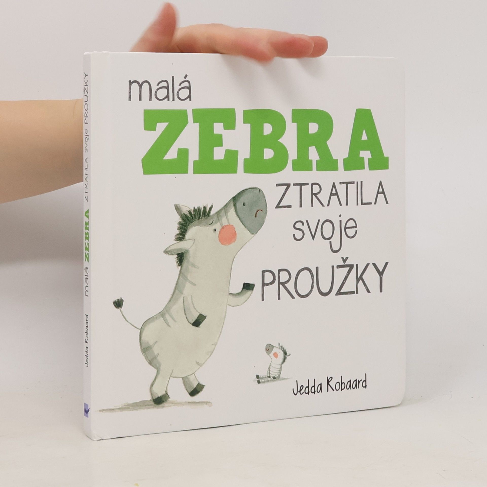 Jedda Robaard Malá zebra ztratila svoje proužky