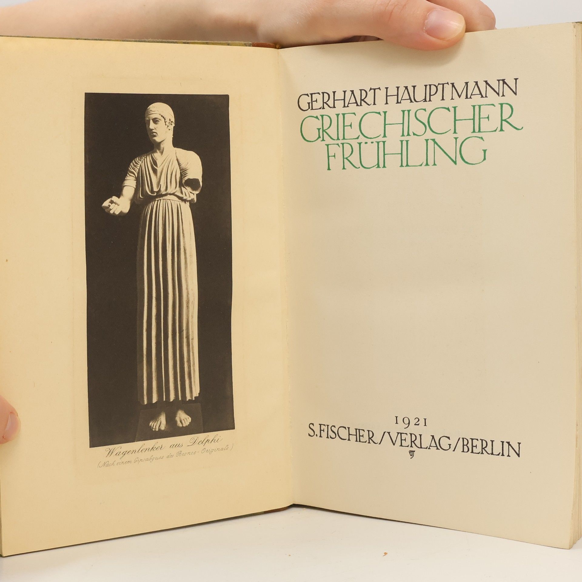 Gerhart Hauptmann Griechischer Frühling