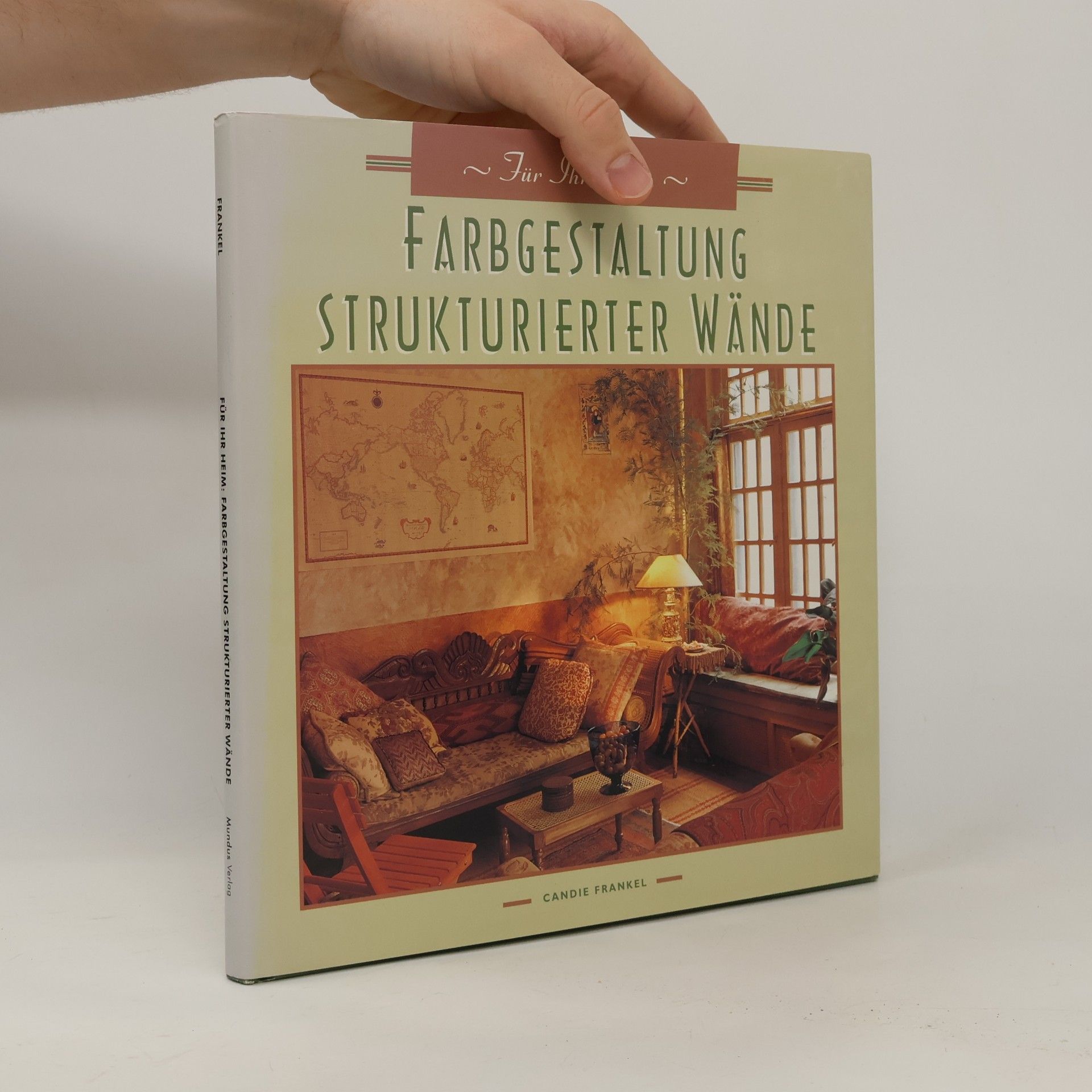 Farbgestaltung strukturierter Wände
