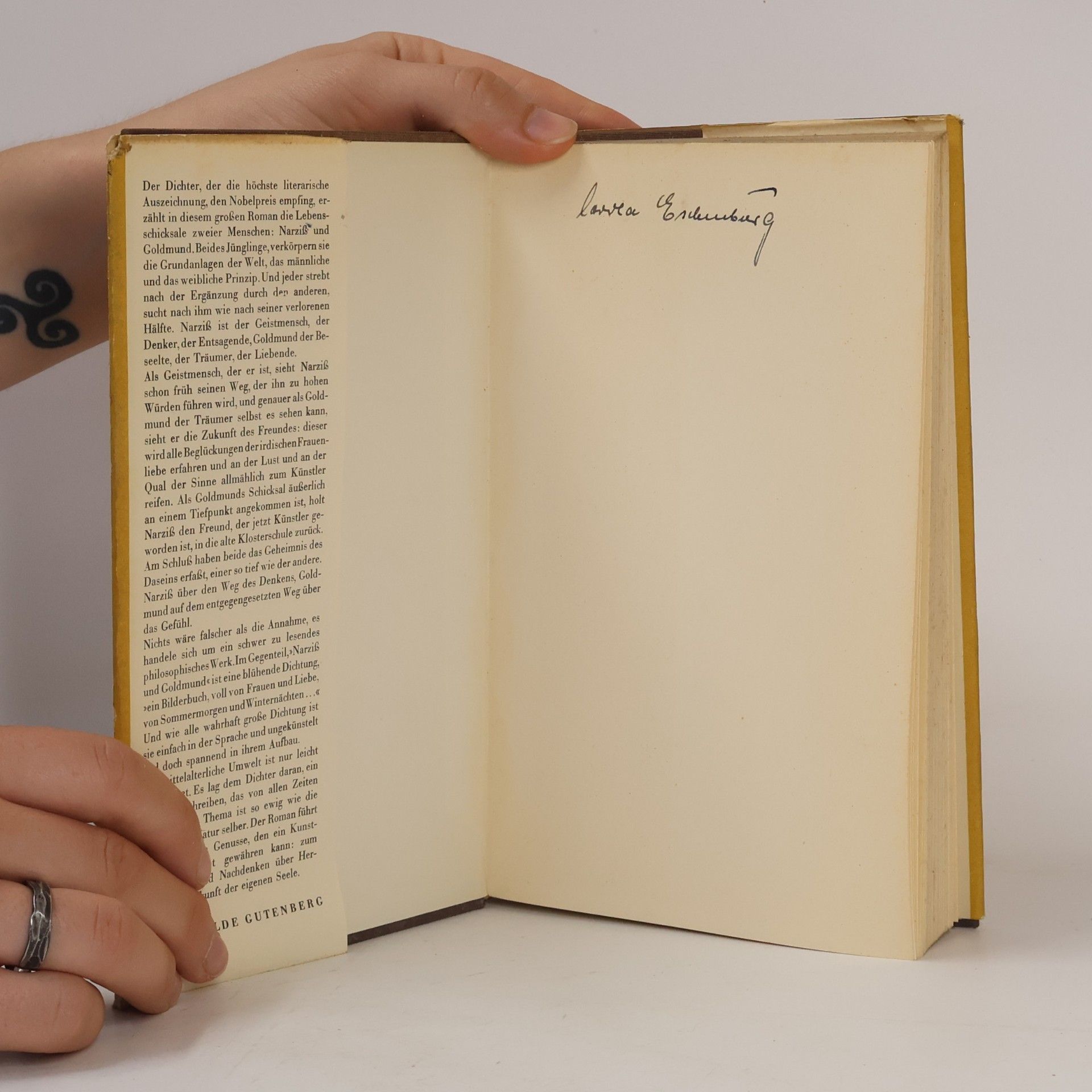 Hermann Hesse Narziß und Goldmund