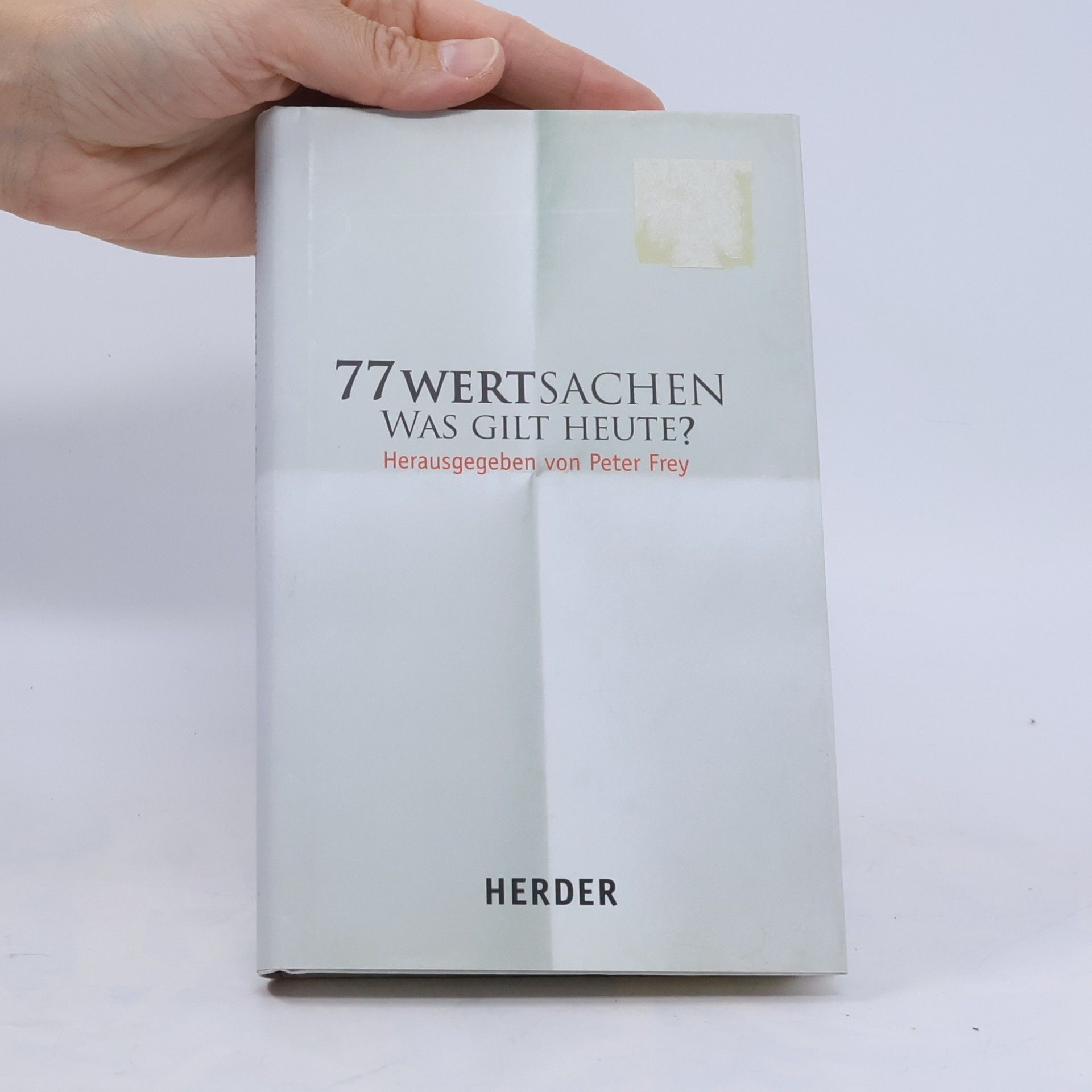 Hans-Peter Frey 77 Wertsachen