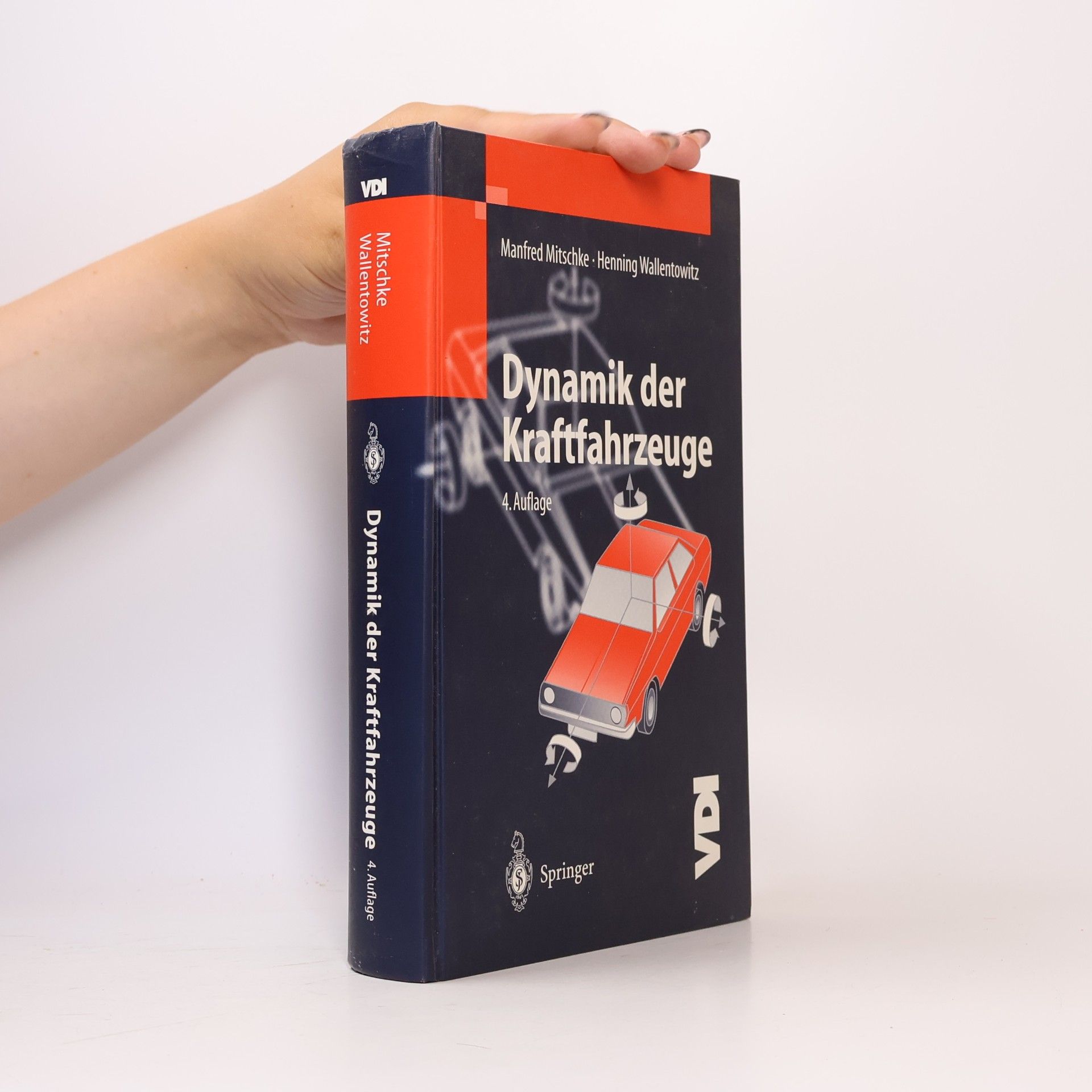 Henning Wallentowitz VDI-Buch: Dynamik der Kraftfahrzeuge - 4. Auflage