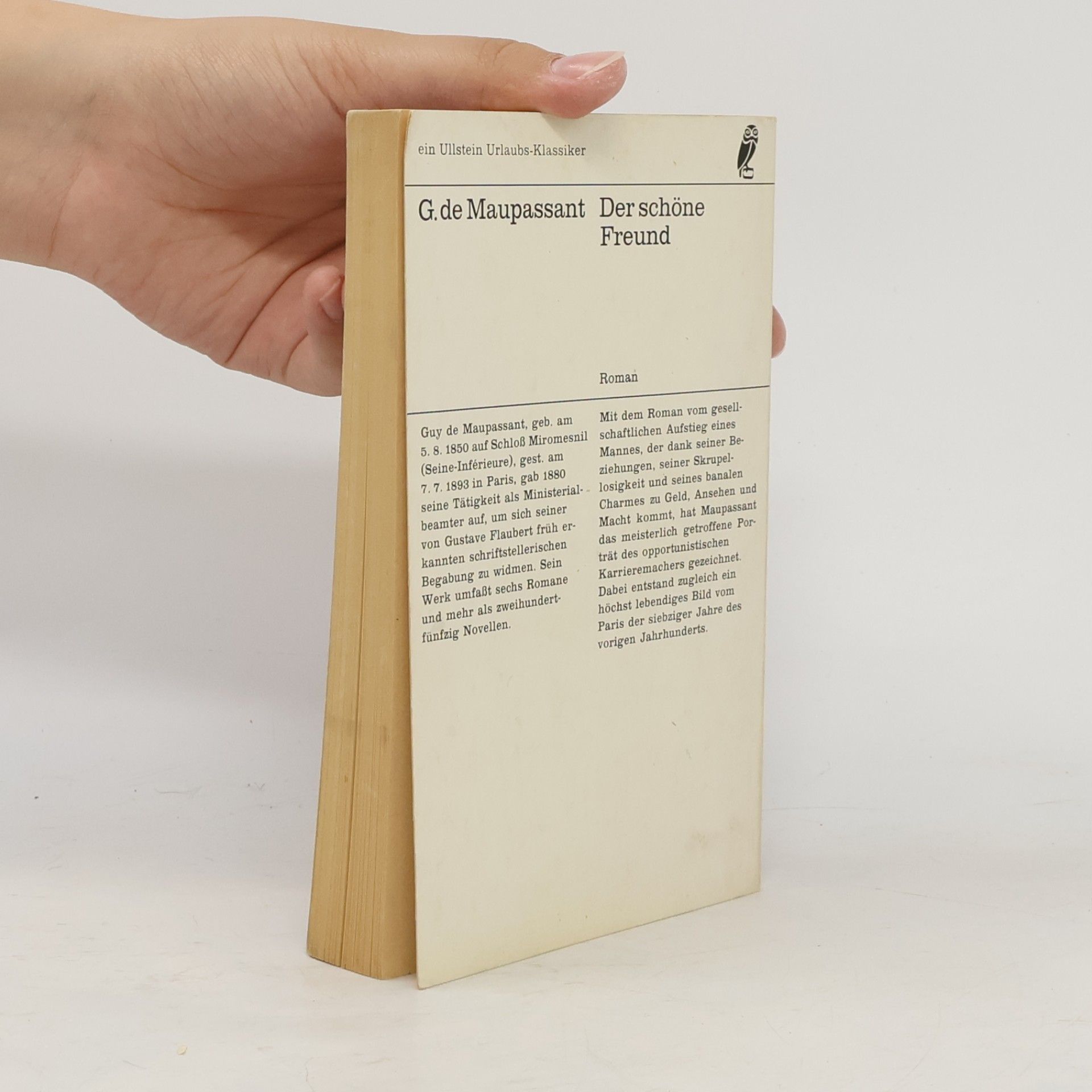 Guy de Maupassant Der schöne Freund