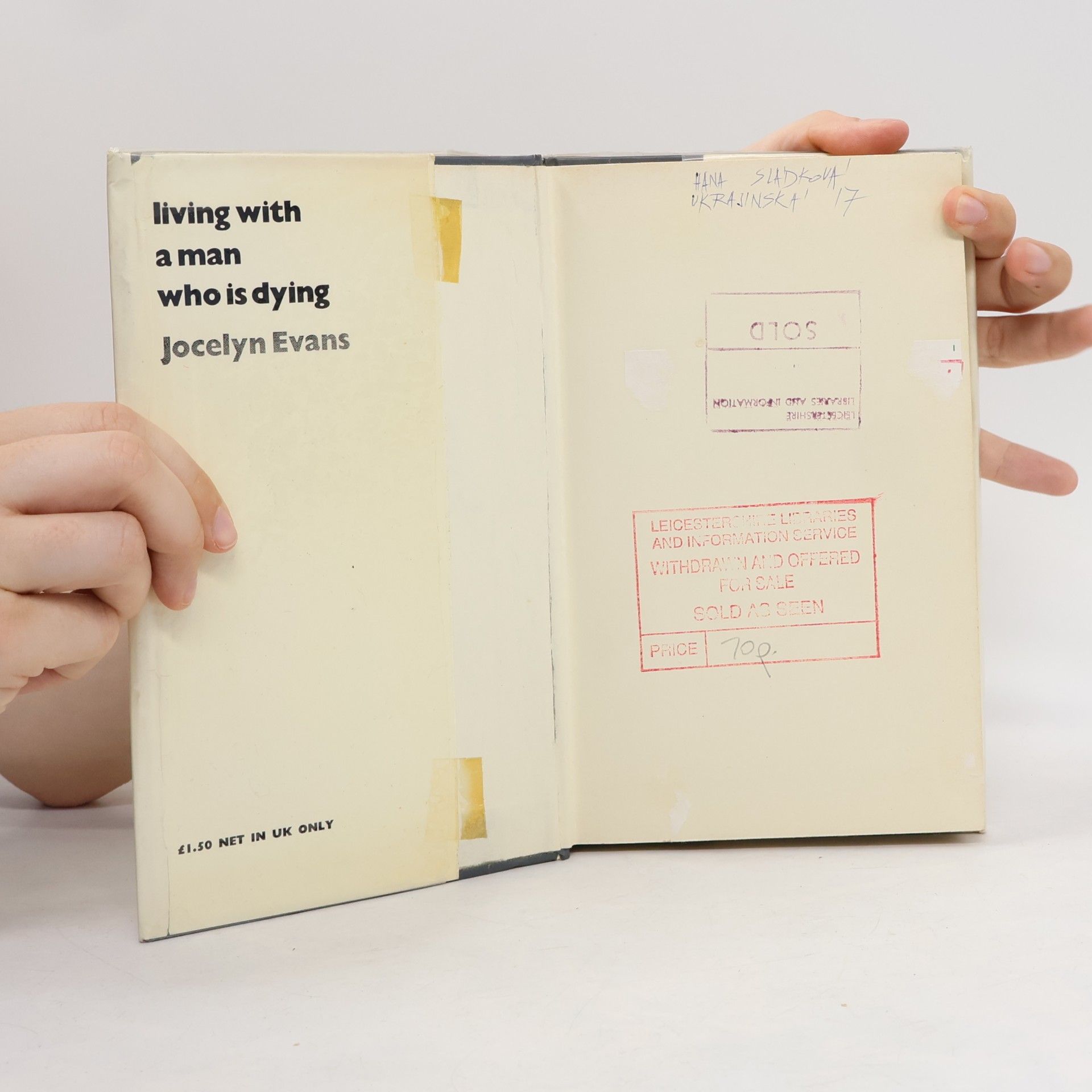 Jocelyn Evans Living with a Man Who is Dying