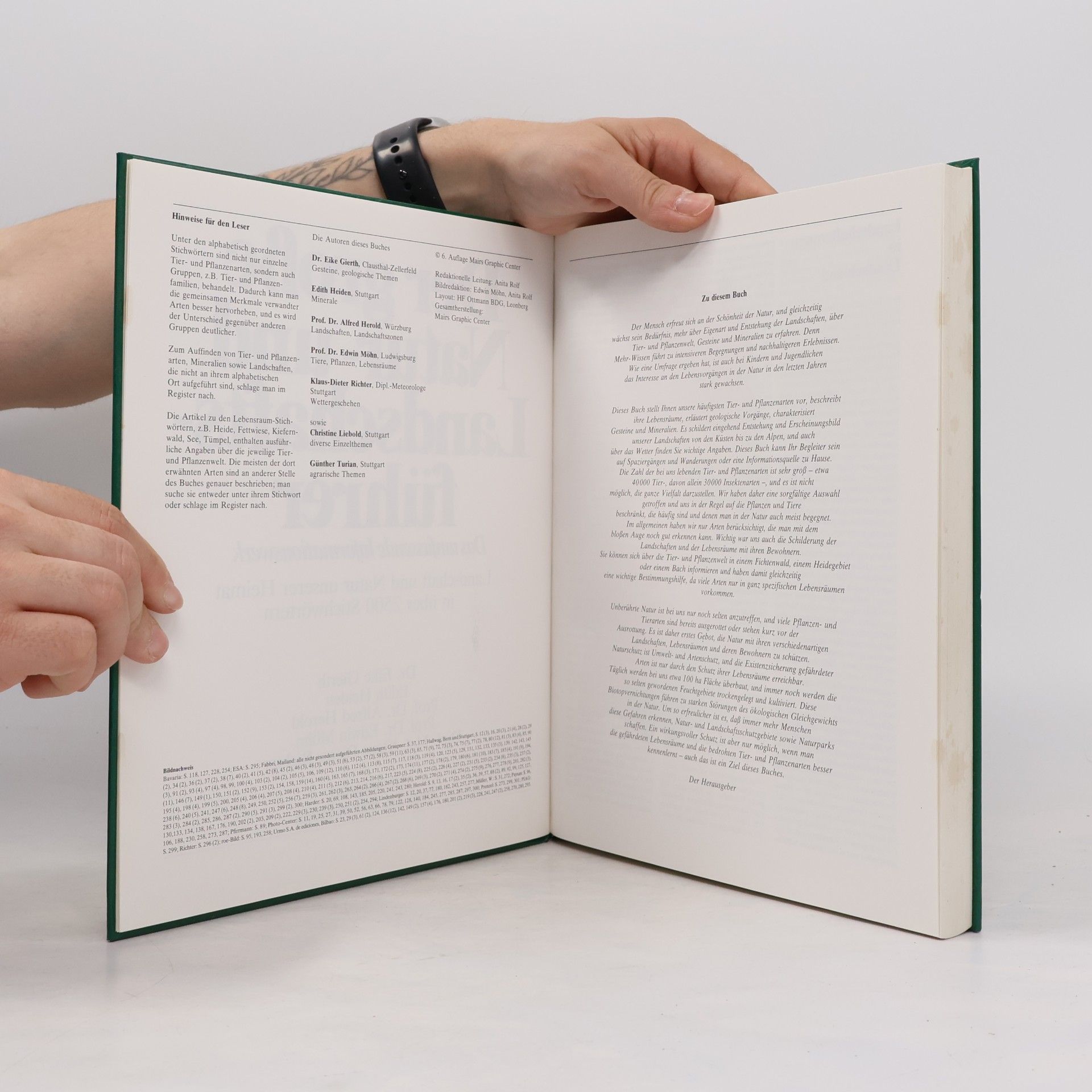 Autores varios Der große Natur- und Landschaftsführer