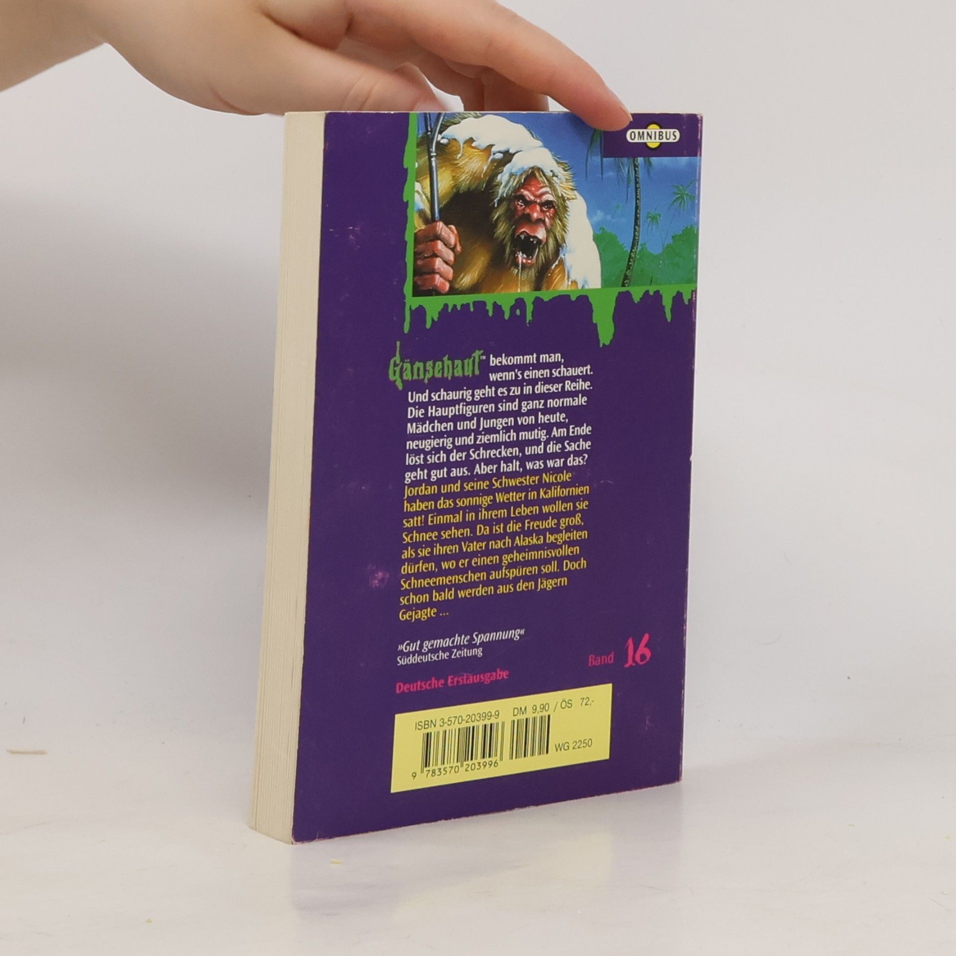 R. L. Stine Gänsehaut 16. ... und der Schneemensch geht um