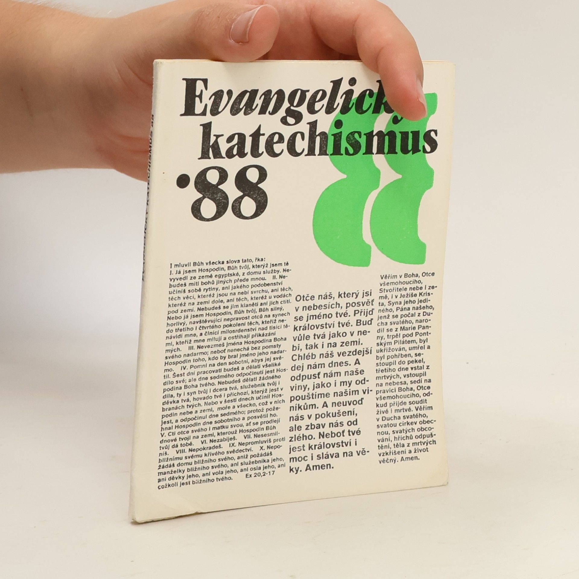 Miloslav Hájek Evangelický katechismus '88