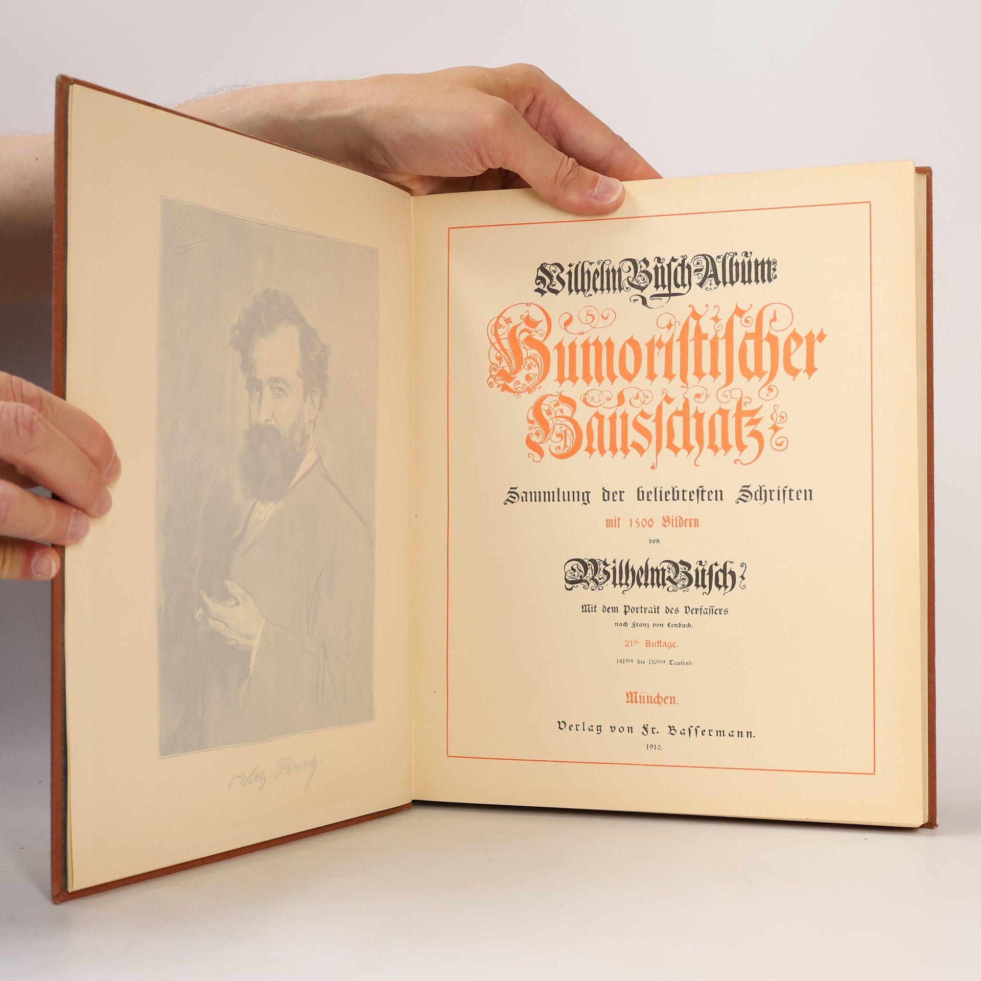 Wilhelm Busch Wilhelm Busch Album humoristischer Hausschatz mit 1500 Bildern