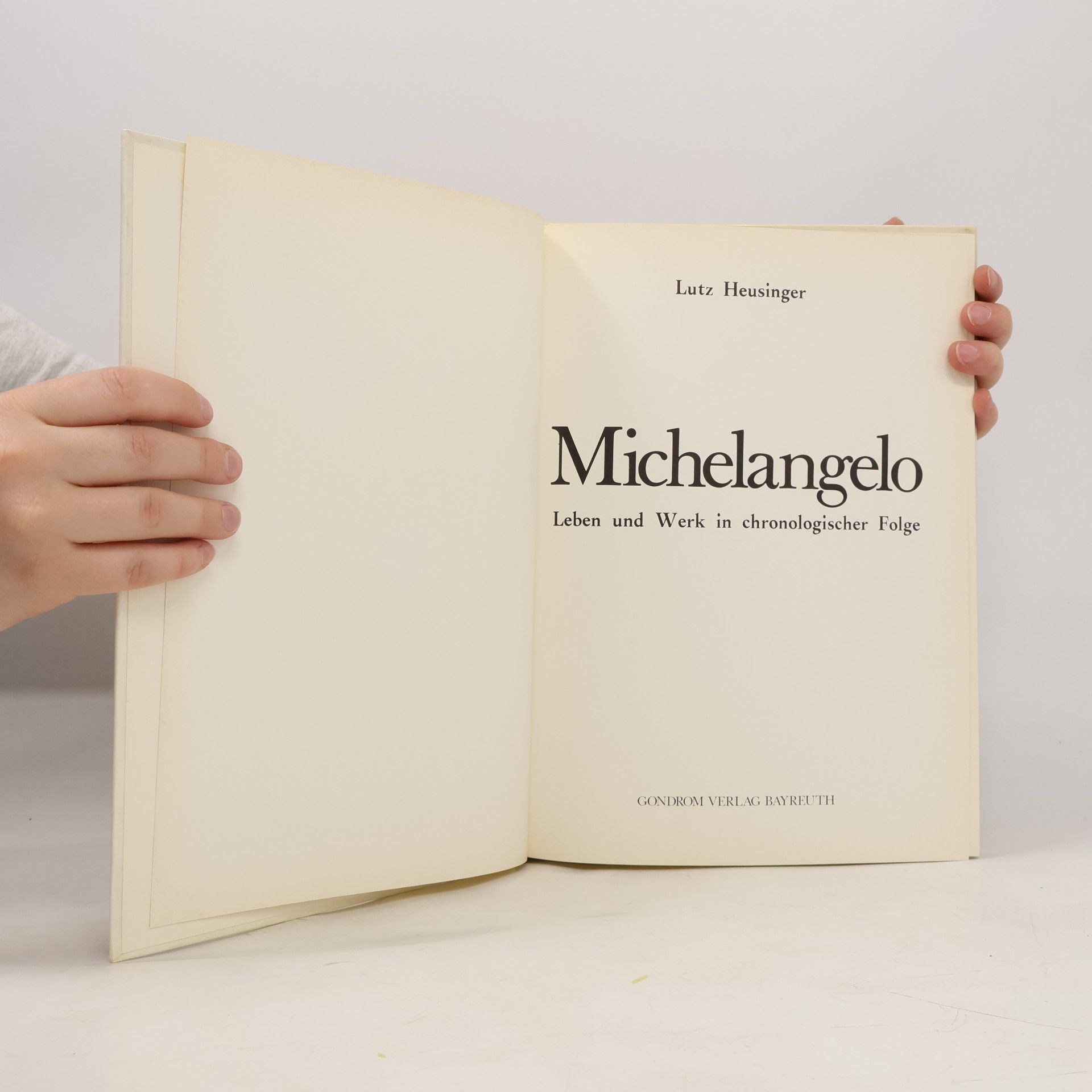 Lutz Heusinger Michelangelo