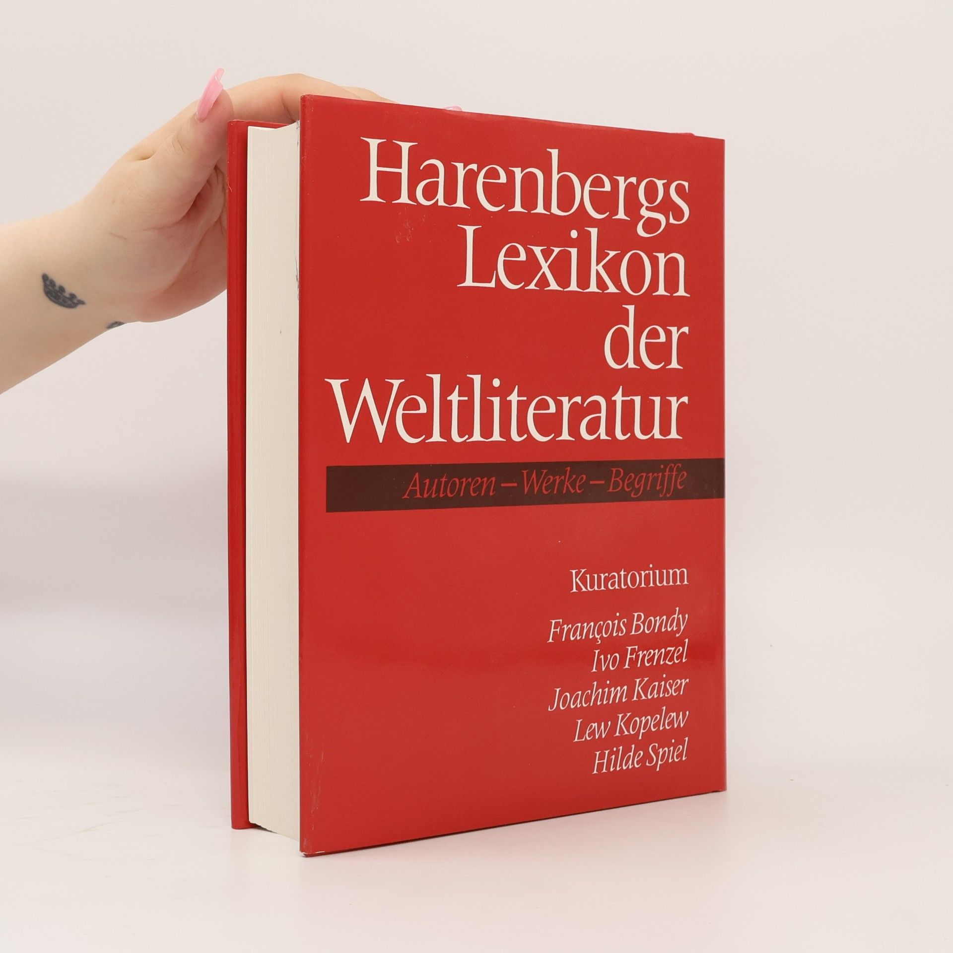 Kolektív autorov Harenbergs Lexikon der Weltliteratur. Autoren-Werke-Begriffe Band 3