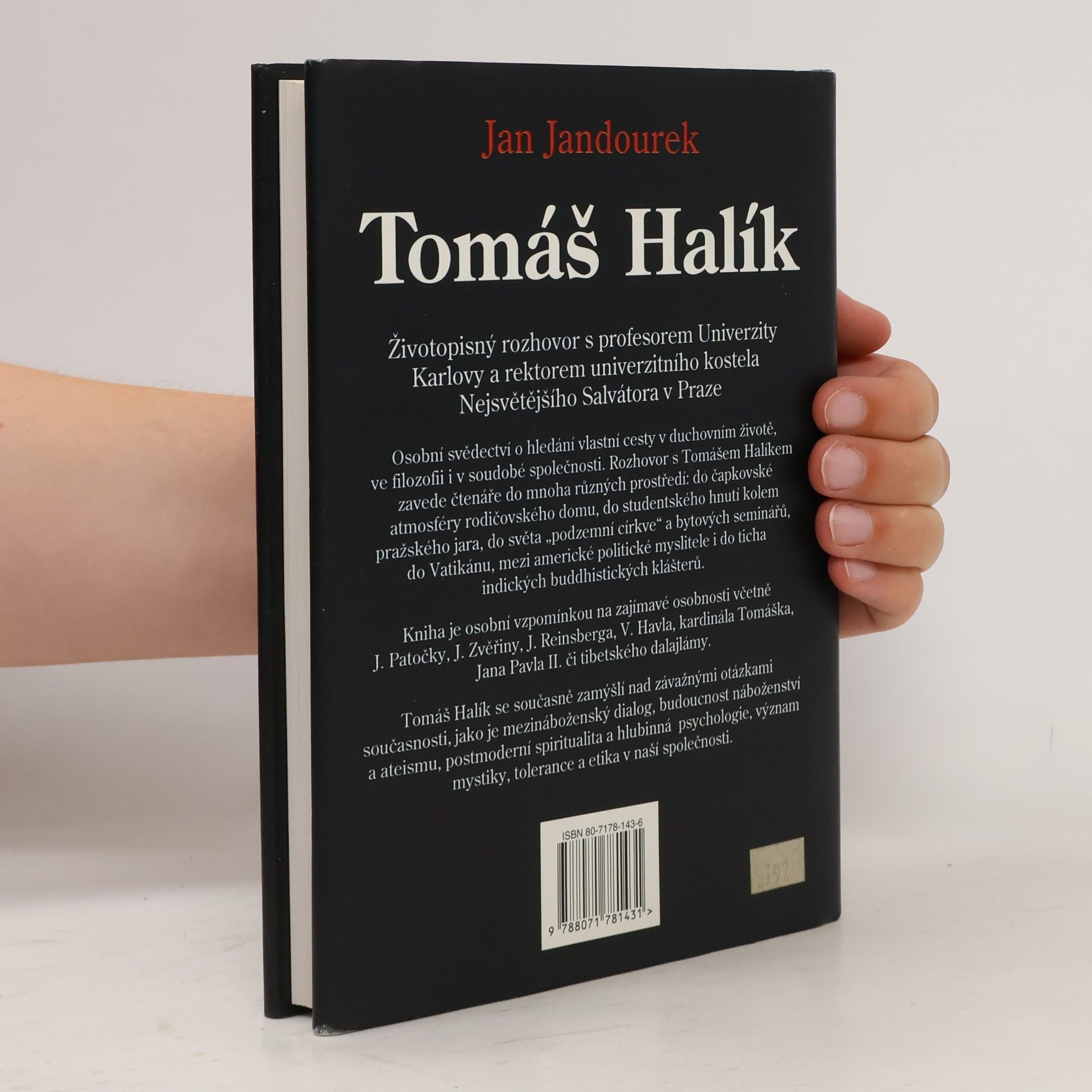 Tomáš Halík Tomáš Halík. Ptal jsem se cest