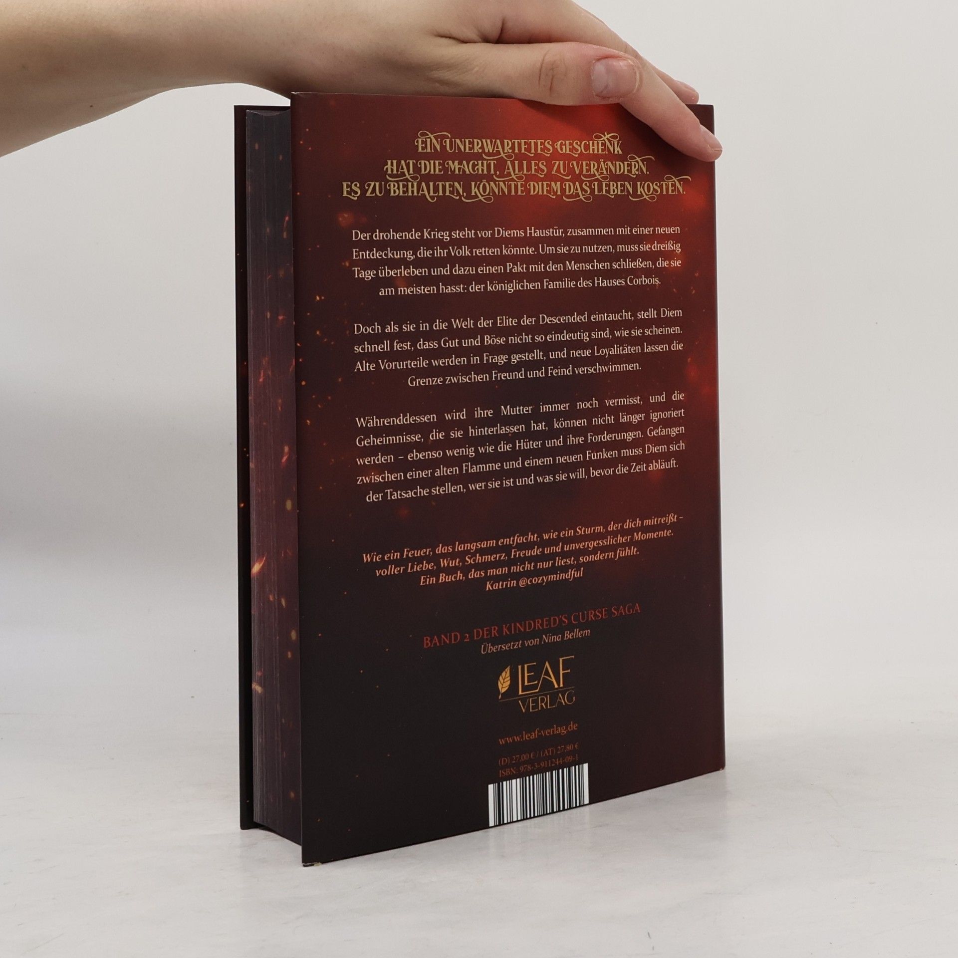 Penn Cole Glow of the Everflame / Kindred´s Curse Saga Bd.2