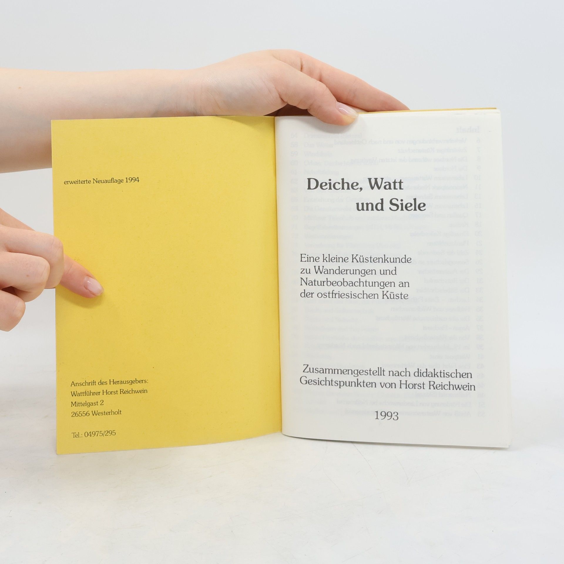 Horst Reichwein Deiche, Watt und Siele
