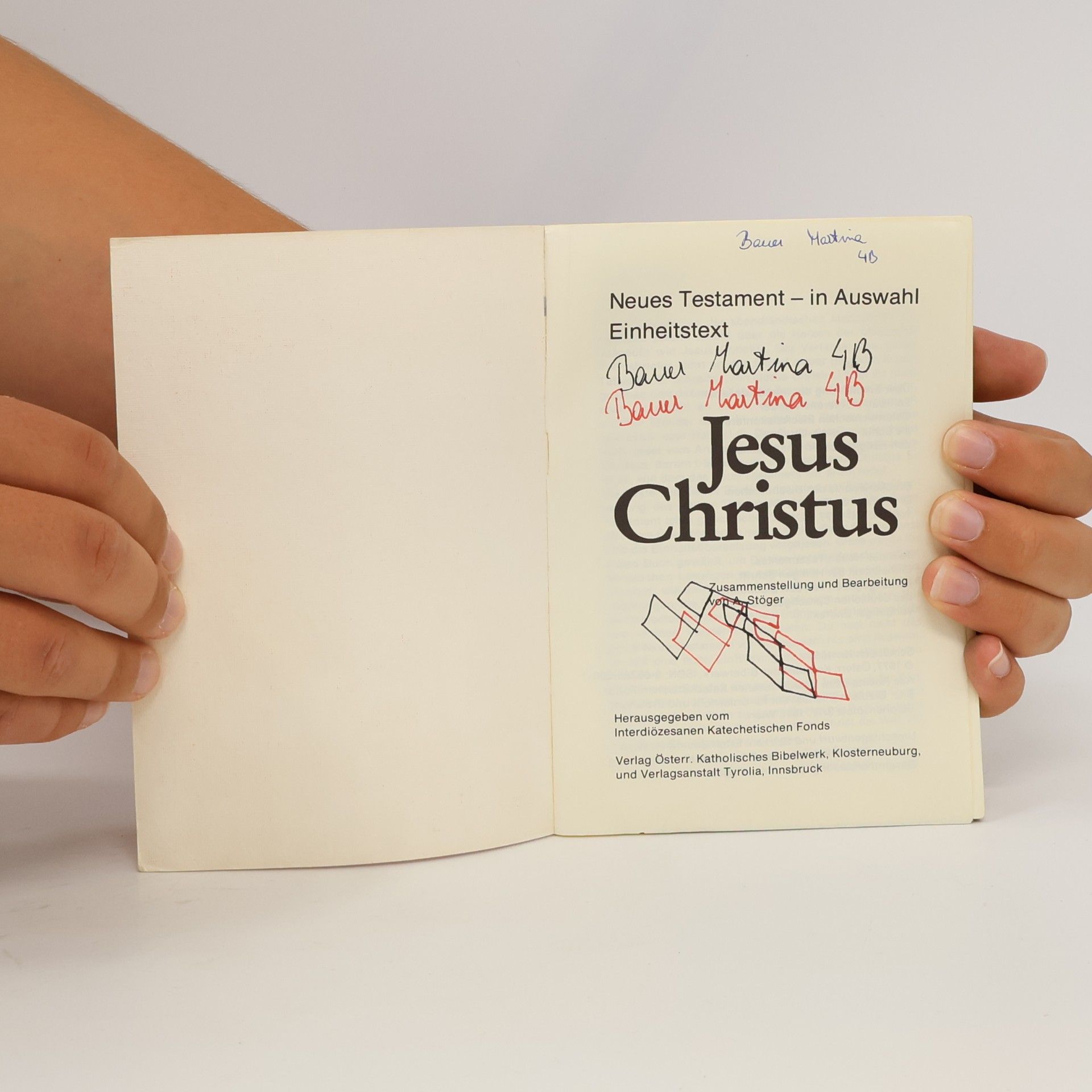 Alois Stöger Jesus Christus