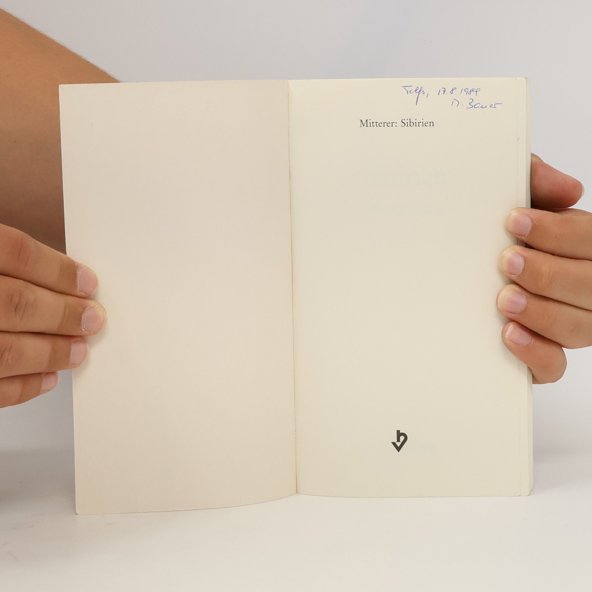 Felix Mitterer Sibirien : Ein Monolog