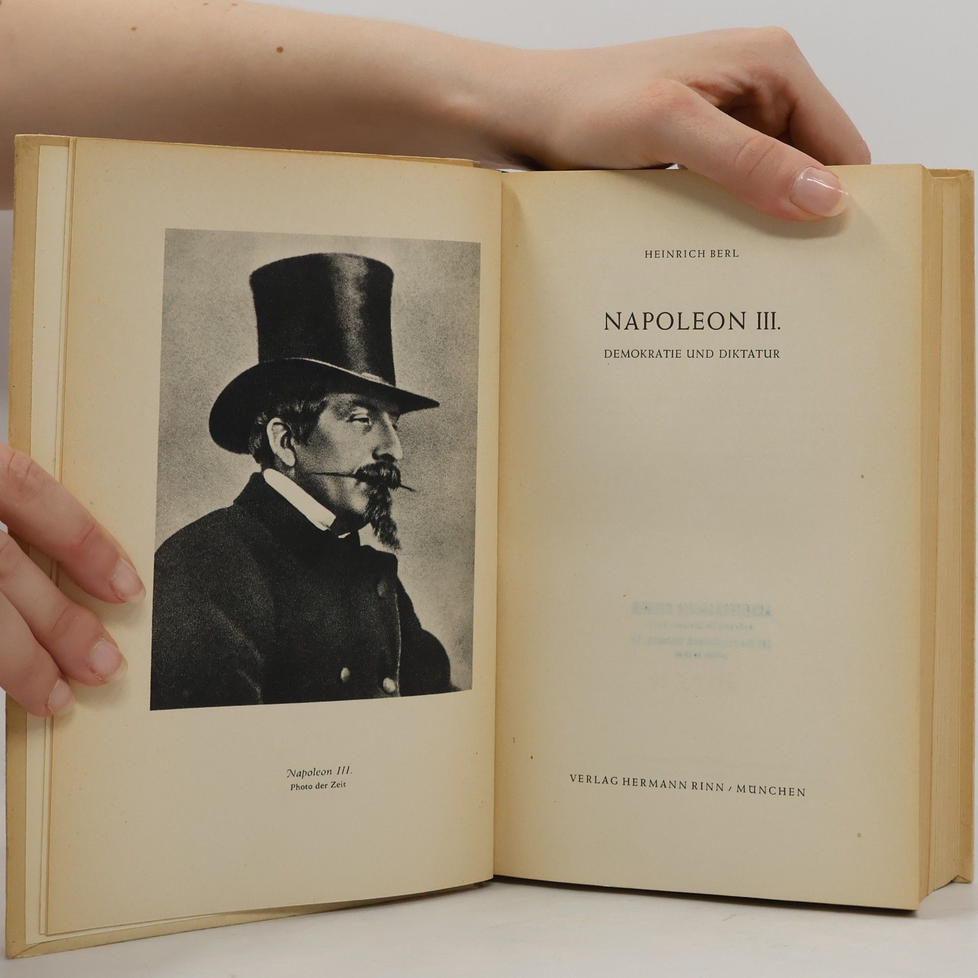 Heinrich Berl Napoleon III