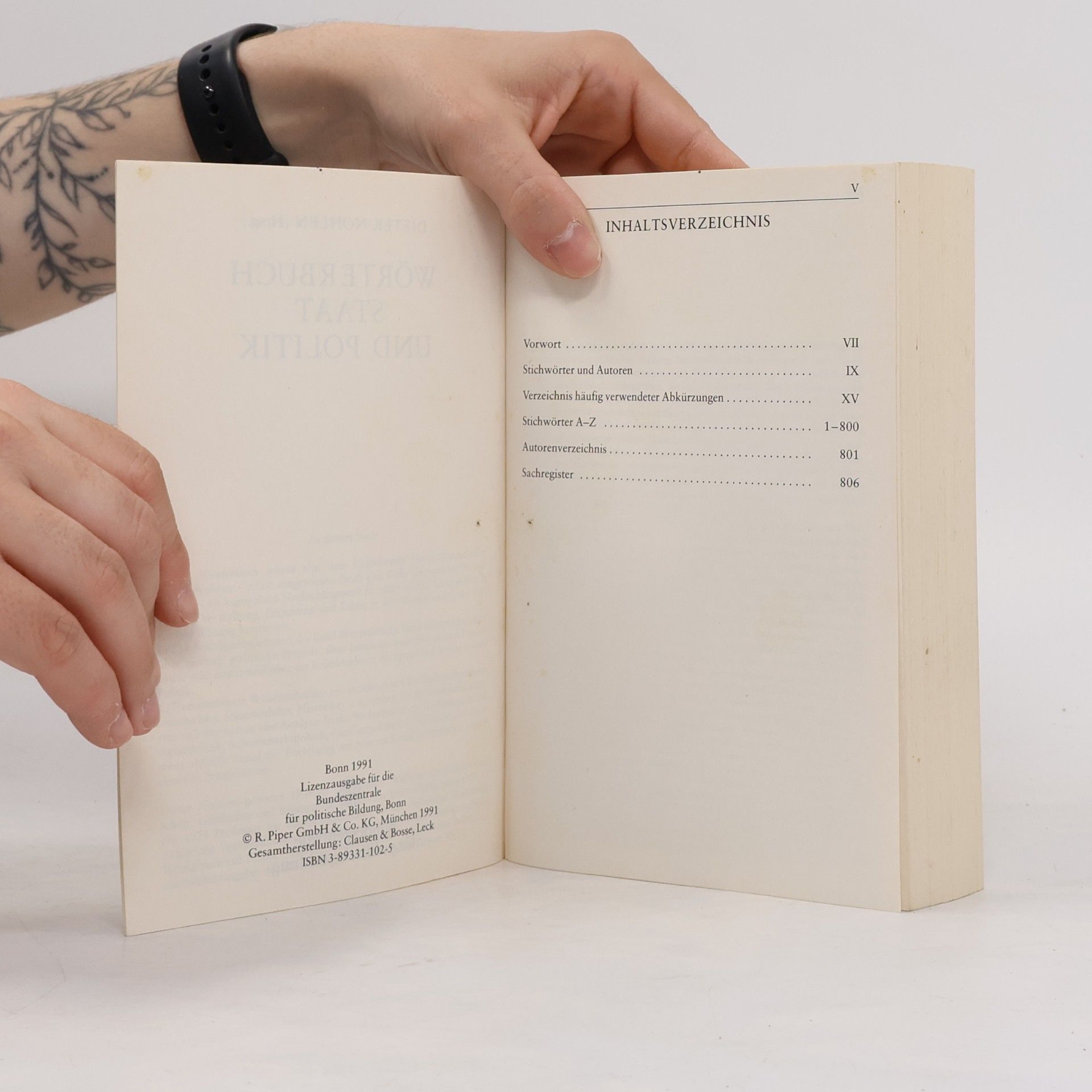 Dieter Nohlen Wörterbuch Staat und Politik