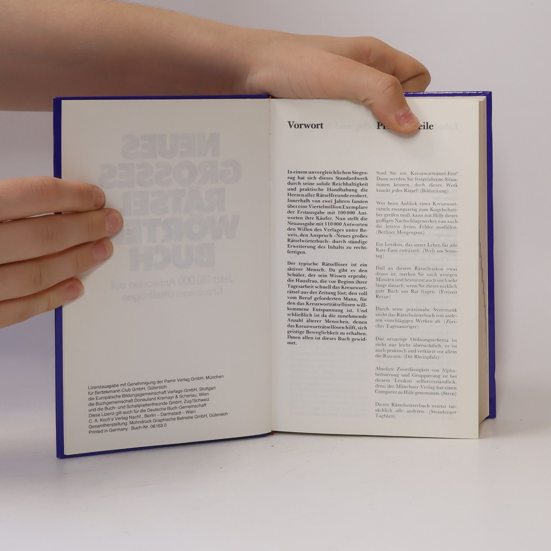 Autorenkollektiv Neues grosses Rätsel-Wörterbuch