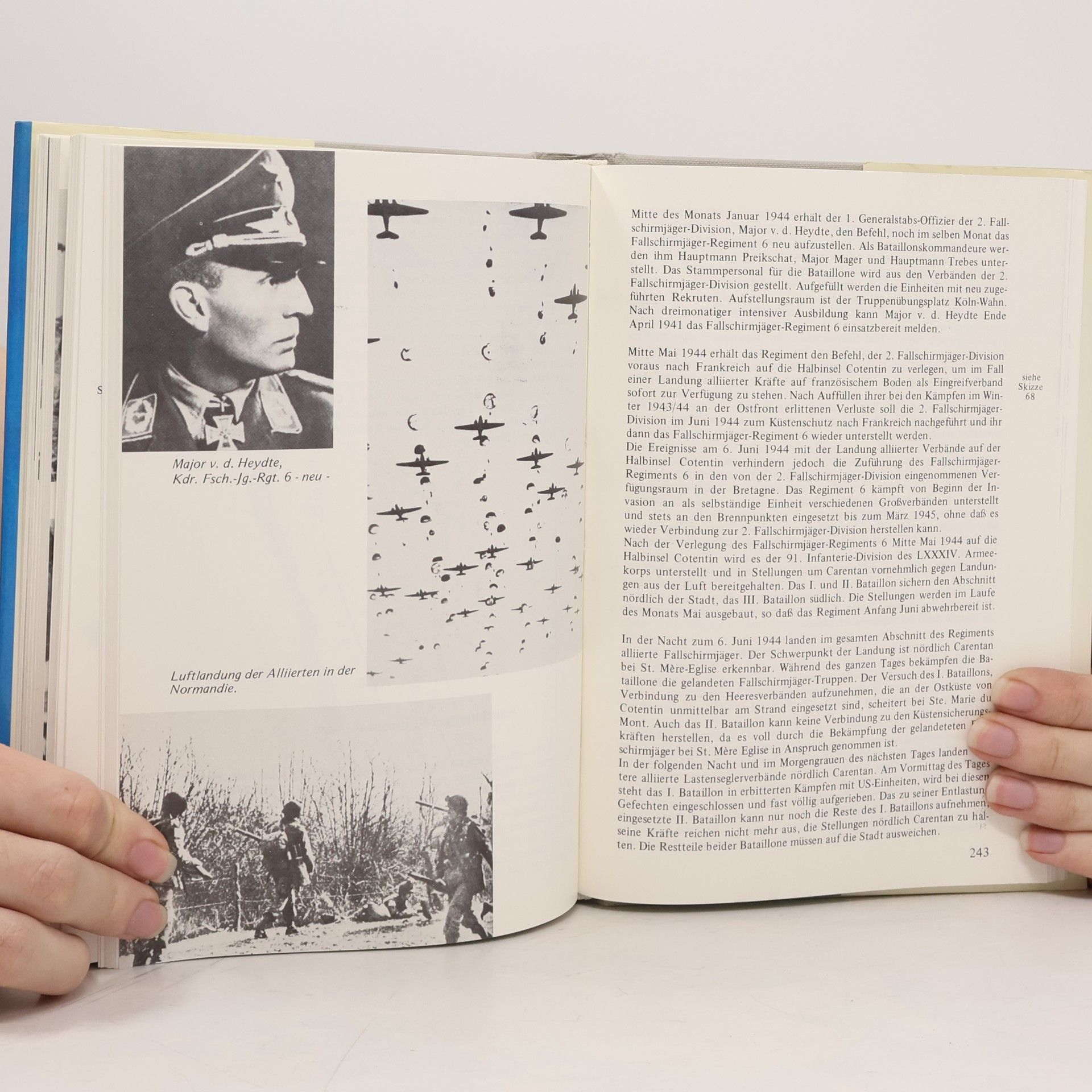 Hans-Erich Busch Die Fallschirmjäger-Chronik