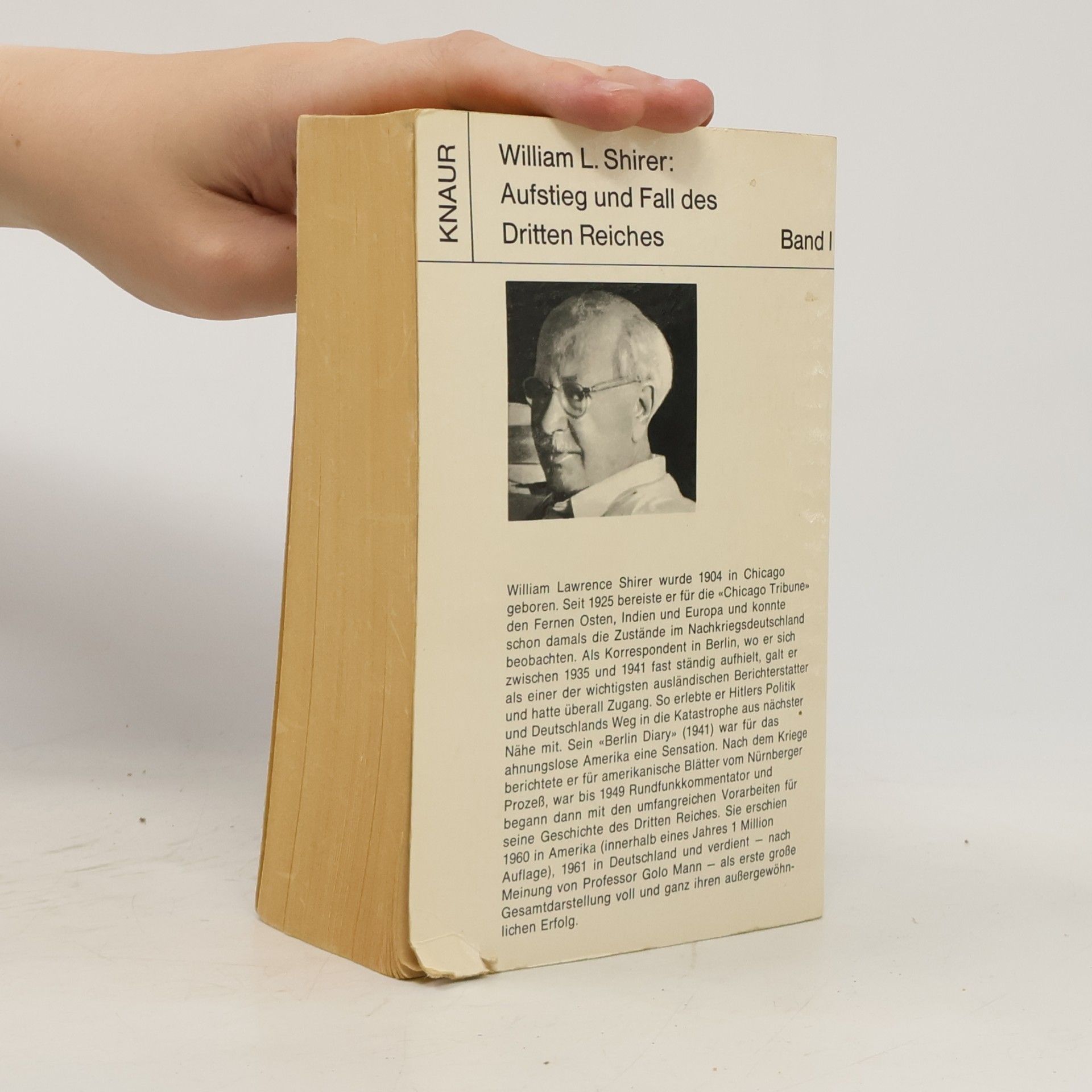 William L. Shirer Aufstieg und Fall des Dritten Reiches. Band I.