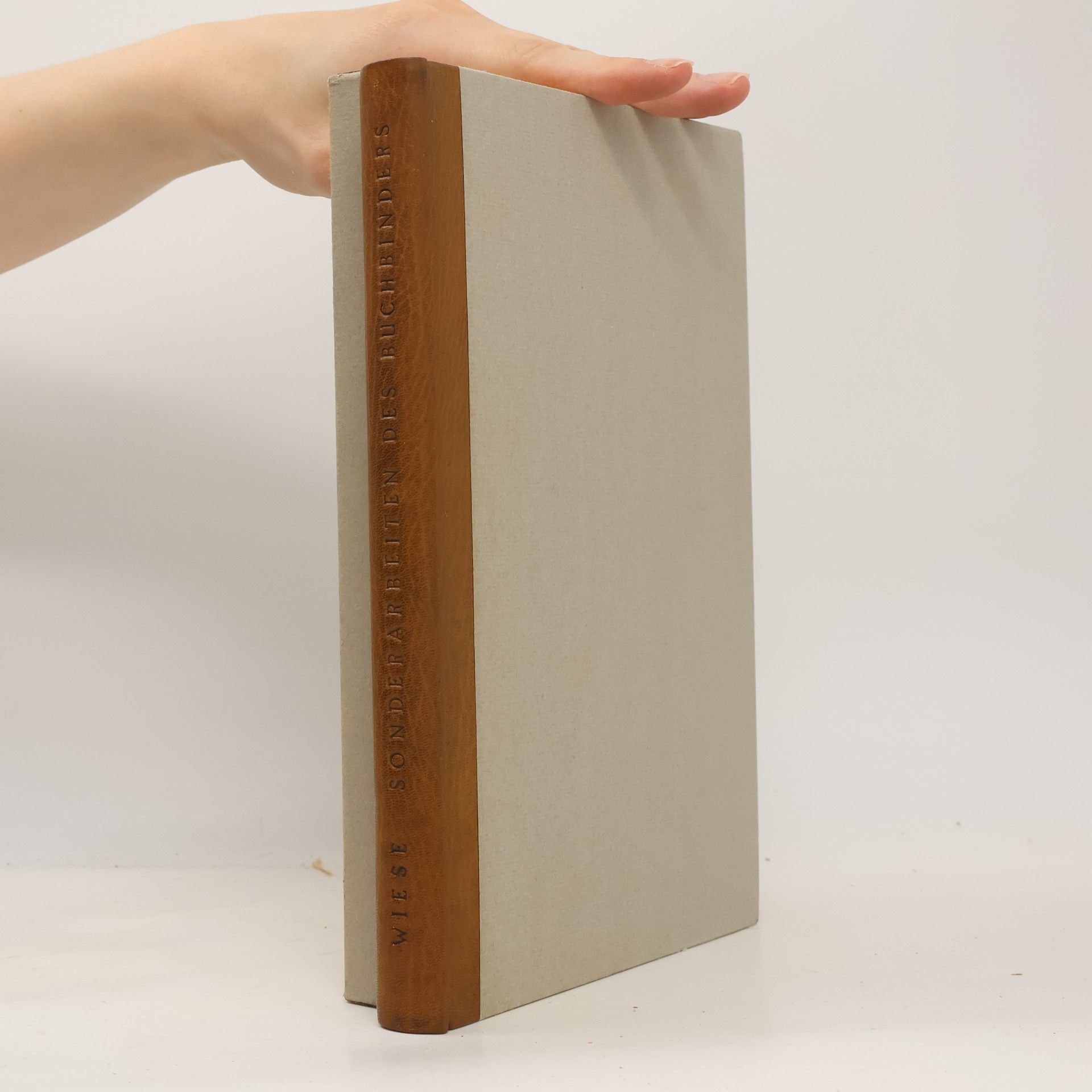 Fritz Wiese Sonderarbeiten des Buchbinders